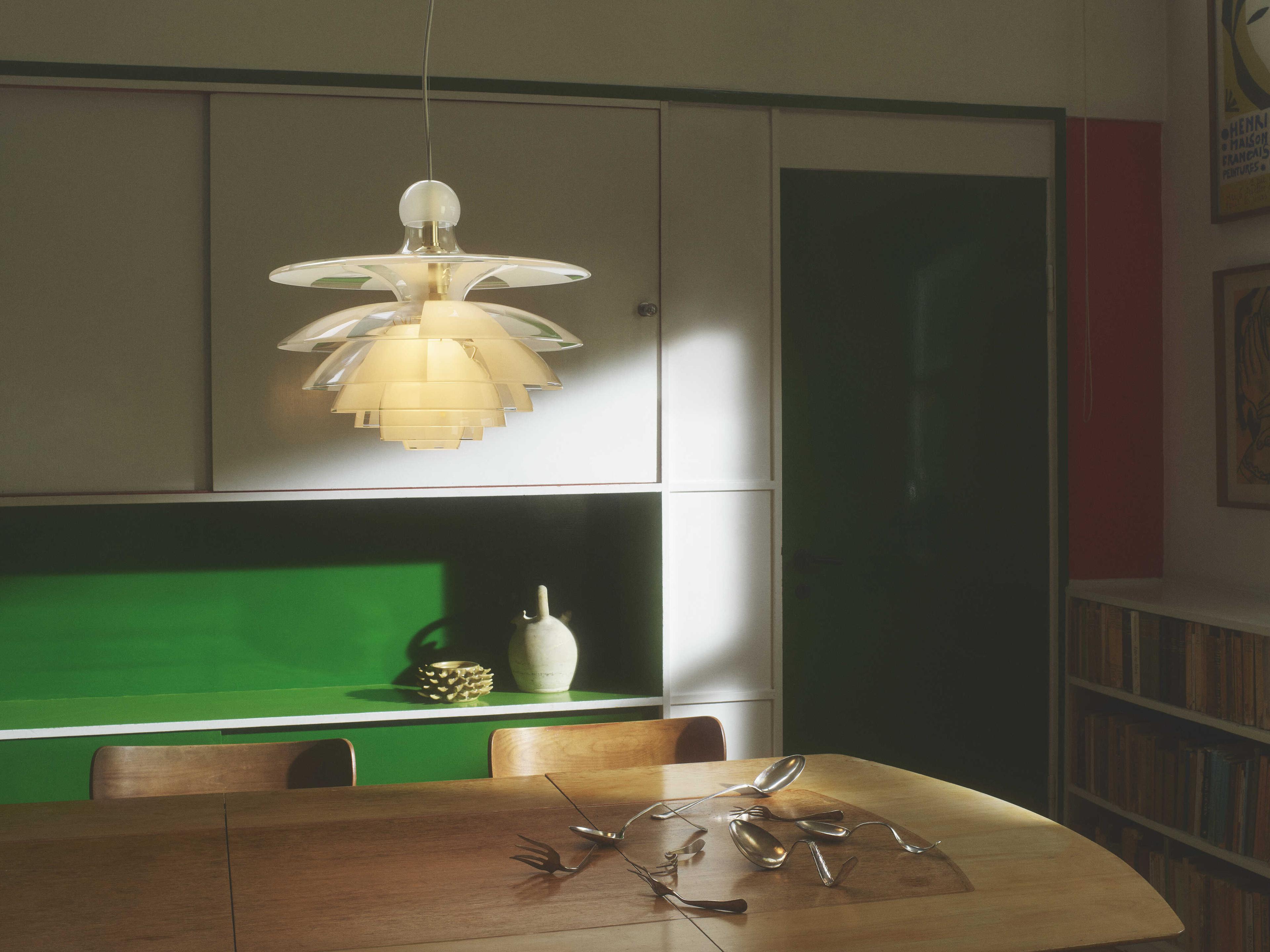 Louis Poulsen PH-Septima 1-Light Clear Pendant