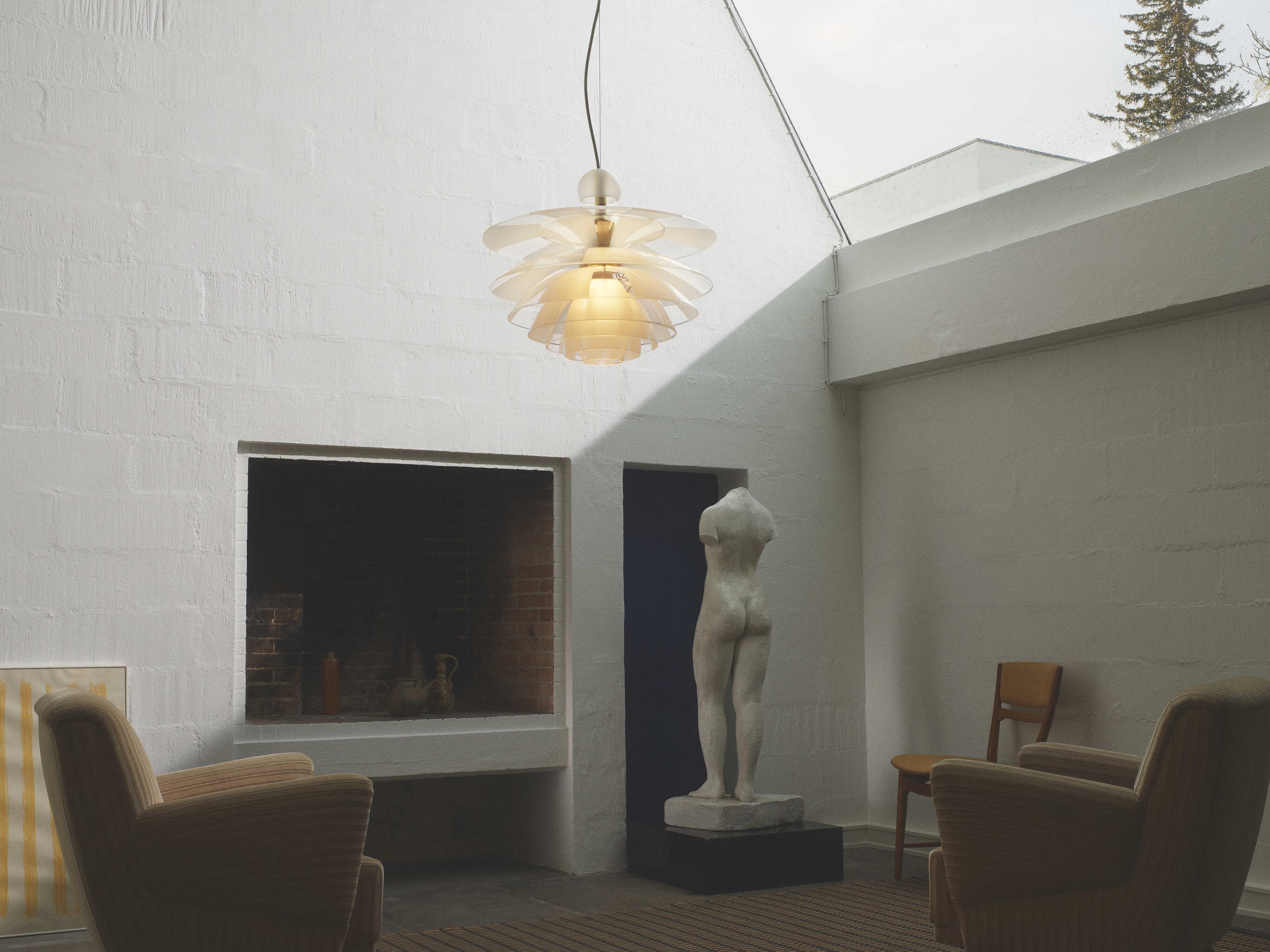 Louis Poulsen PH-Septima 1-Light Clear Pendant