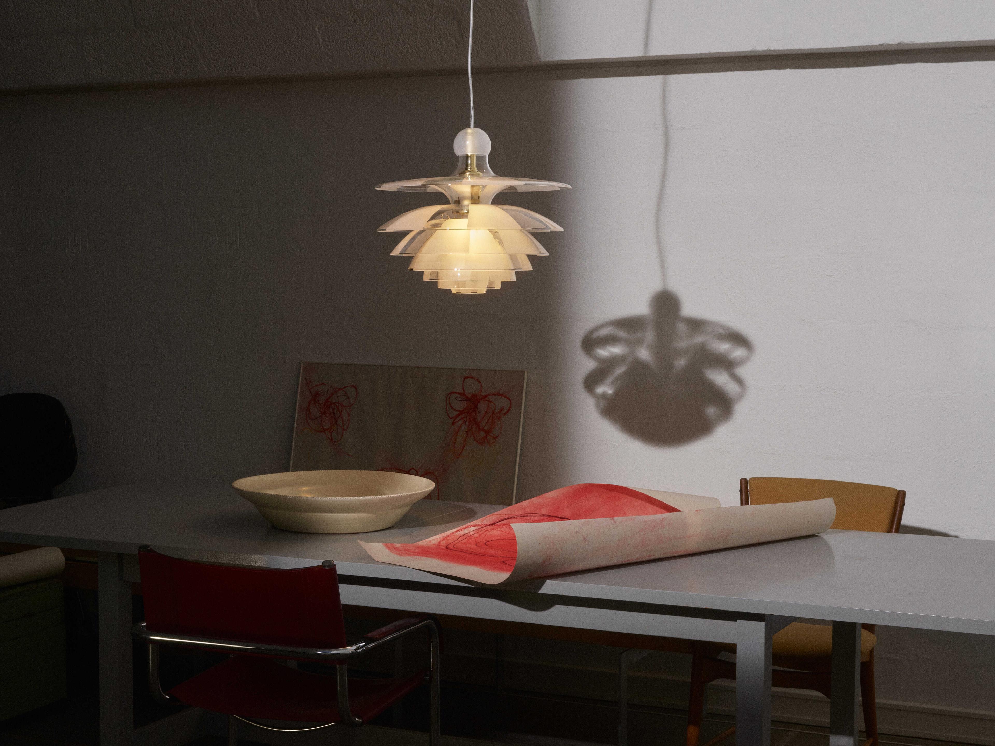 Louis Poulsen PH-Septima 1-Light Clear Pendant