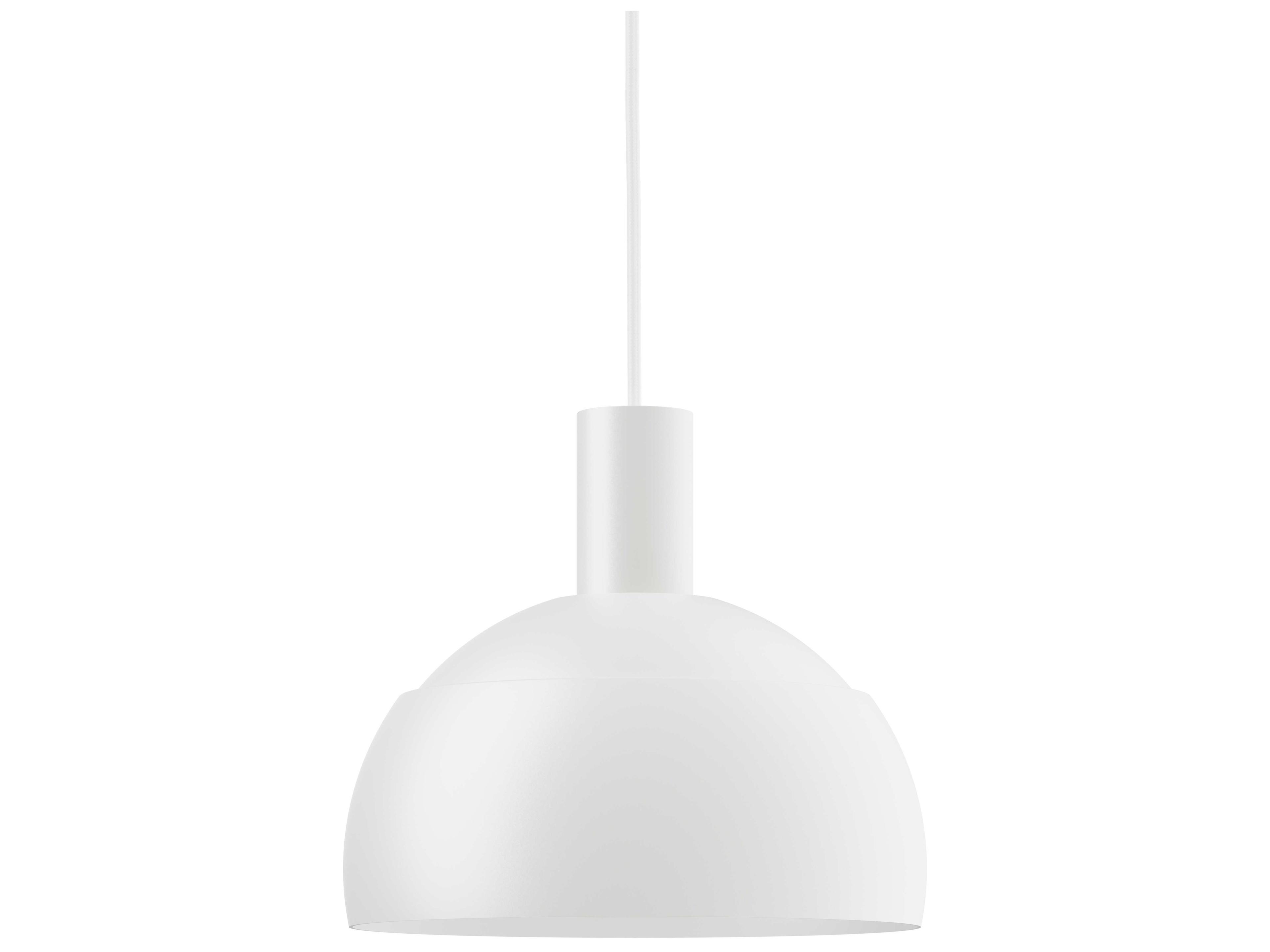 Louis Poulsen FJ Elements 1-Light White Dome Mini Pendant