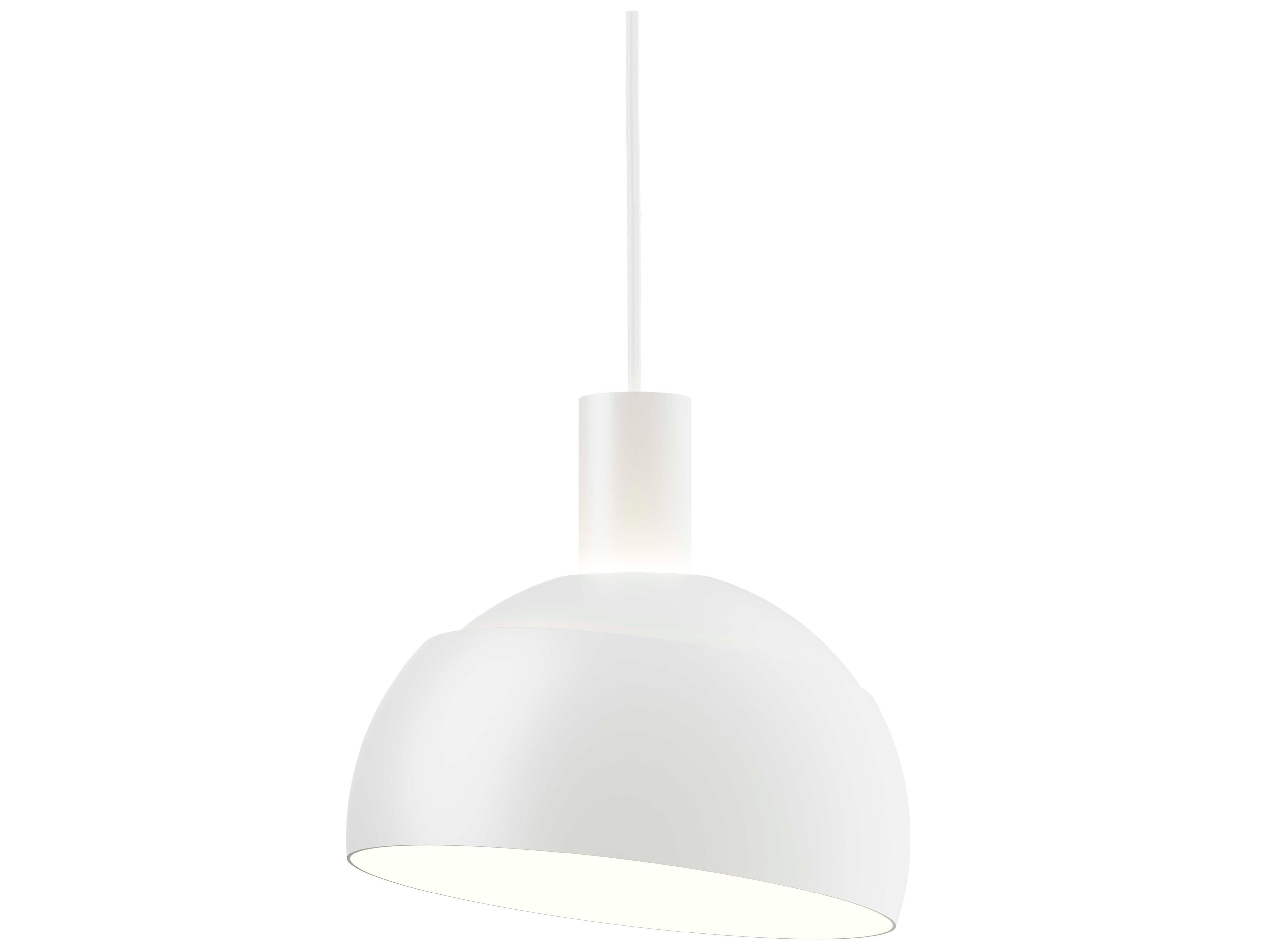 Louis Poulsen FJ Elements 1-Light White Dome Mini Pendant