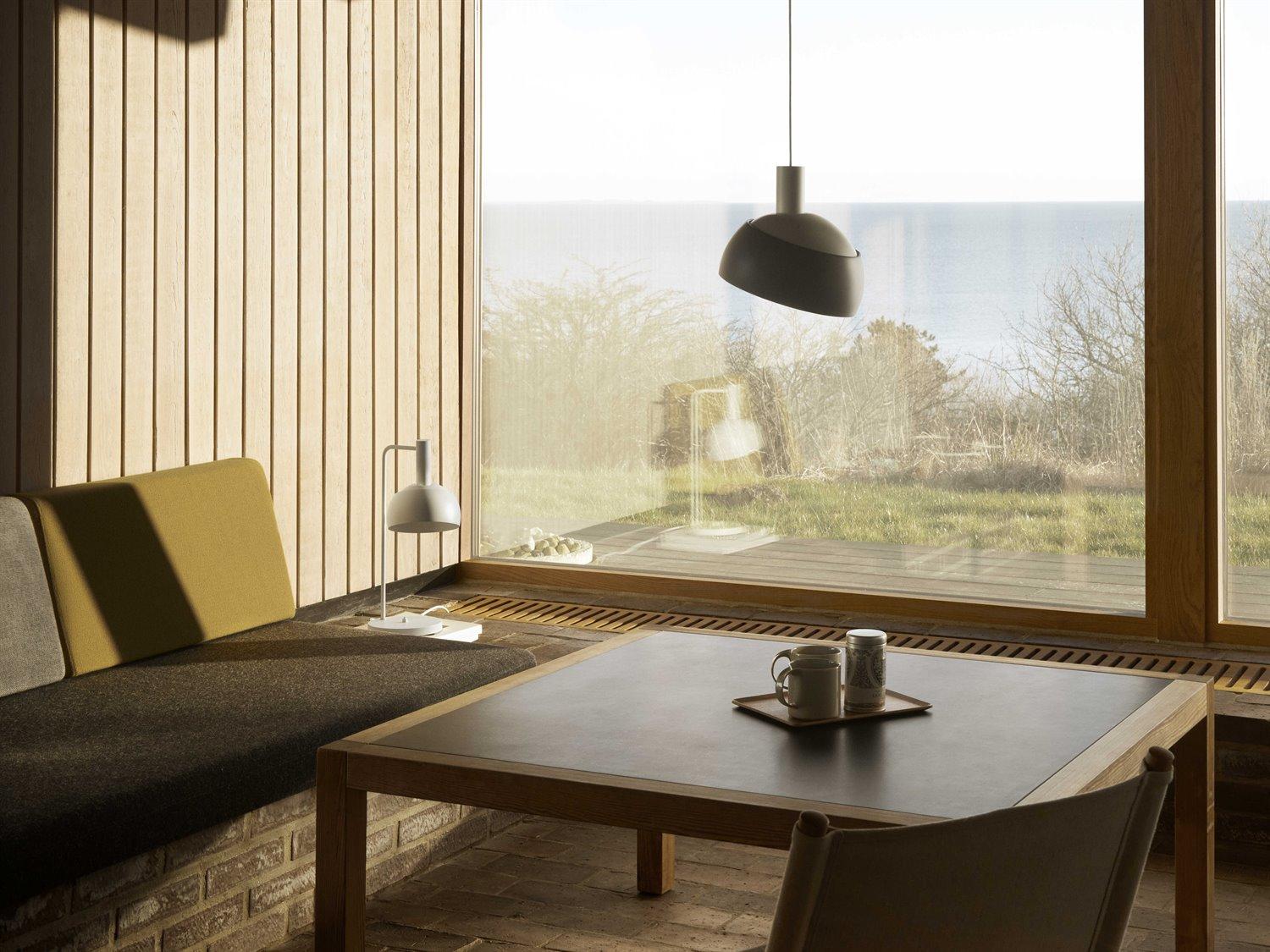 Louis Poulsen FJ Elements 1-Light Grey Dome Mini Pendant