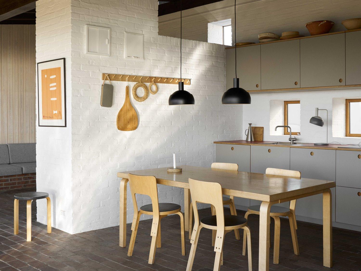 Louis Poulsen FJ Elements 1-Light Black Dome Mini Pendant