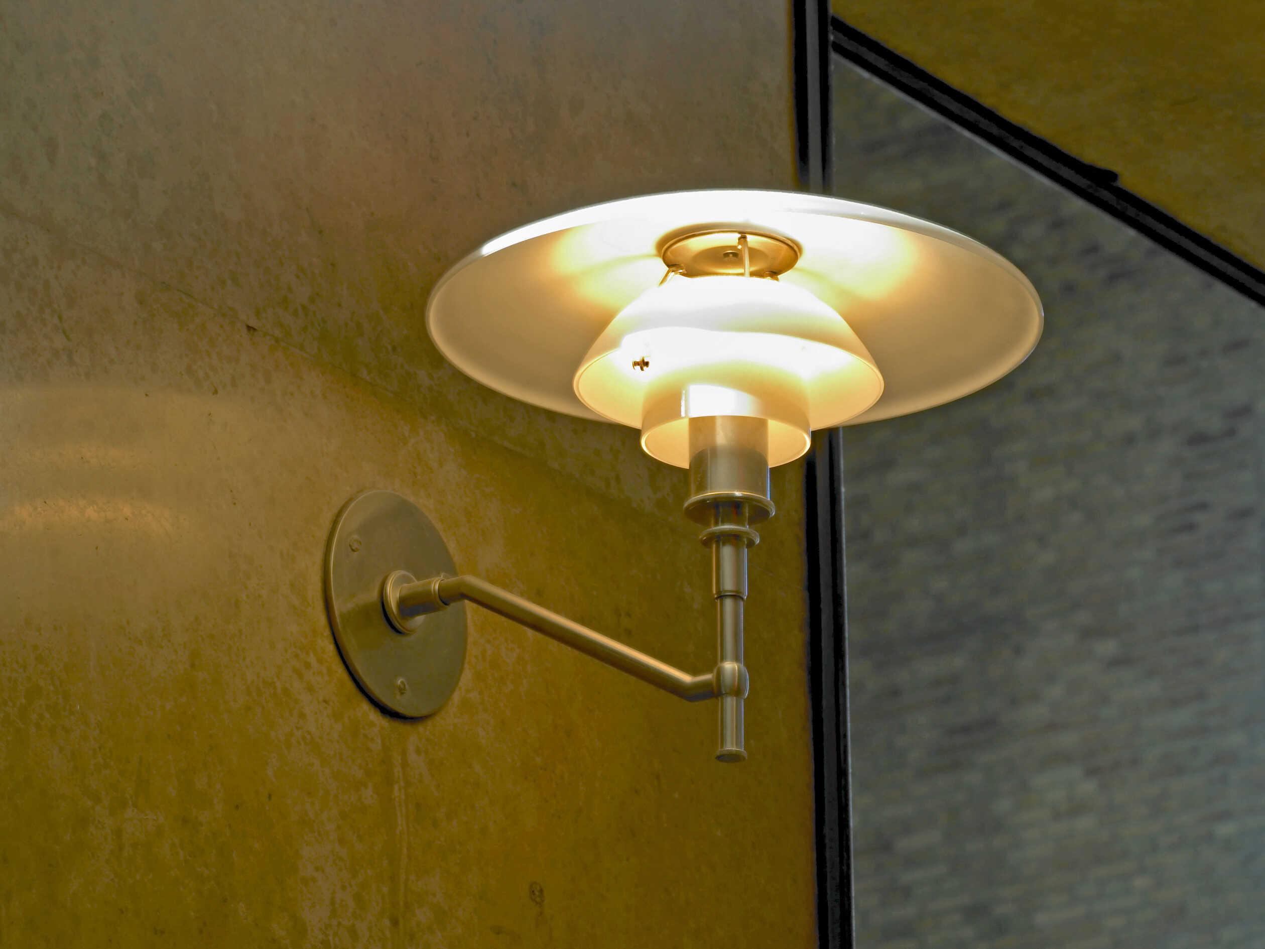 Louis Poulsen PH-3/2 1-Light High Lustre Chrome Plated Wall Sconce