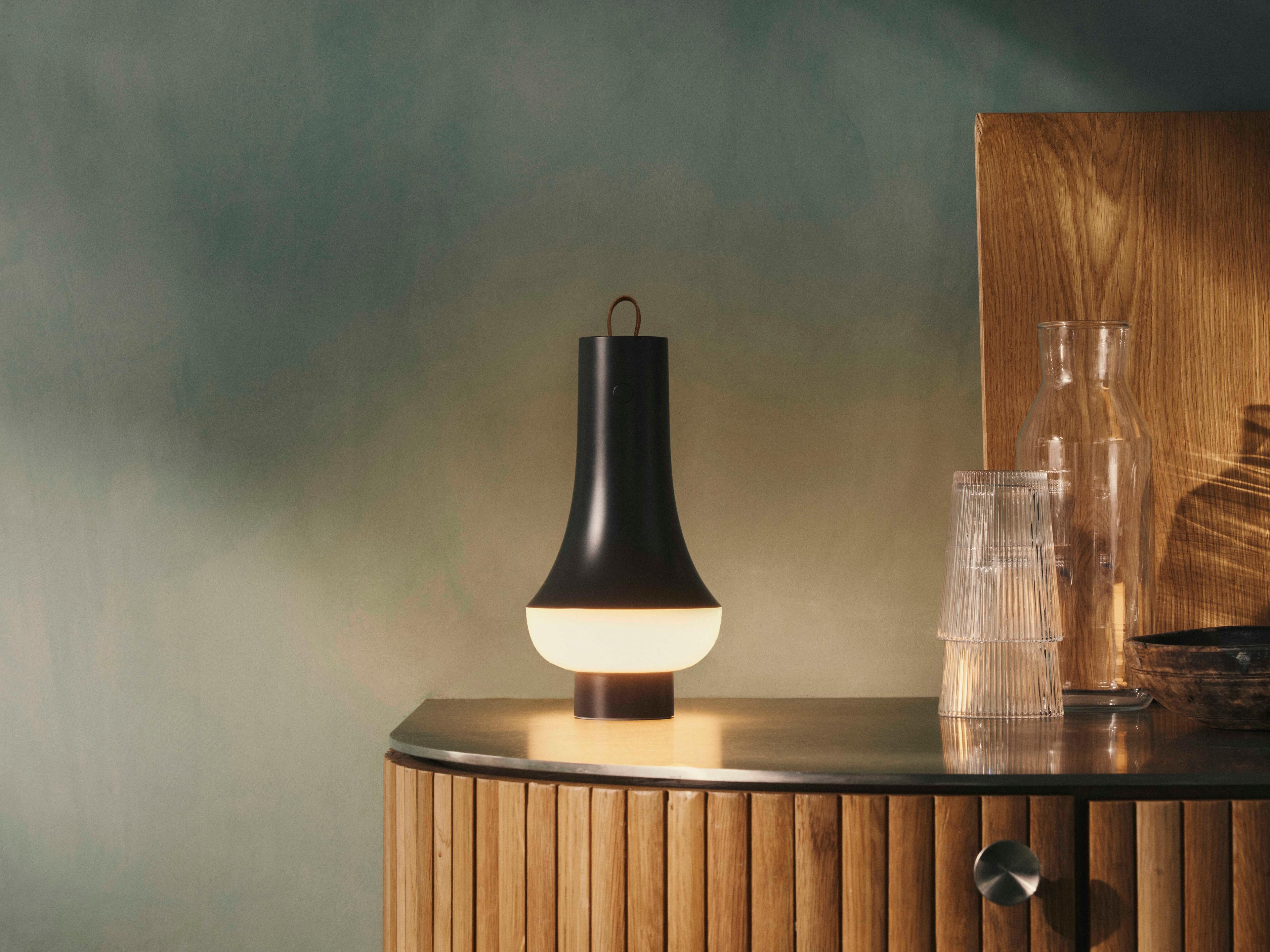 Louis Poulsen Tomoshi Dark Brown Table Lamp