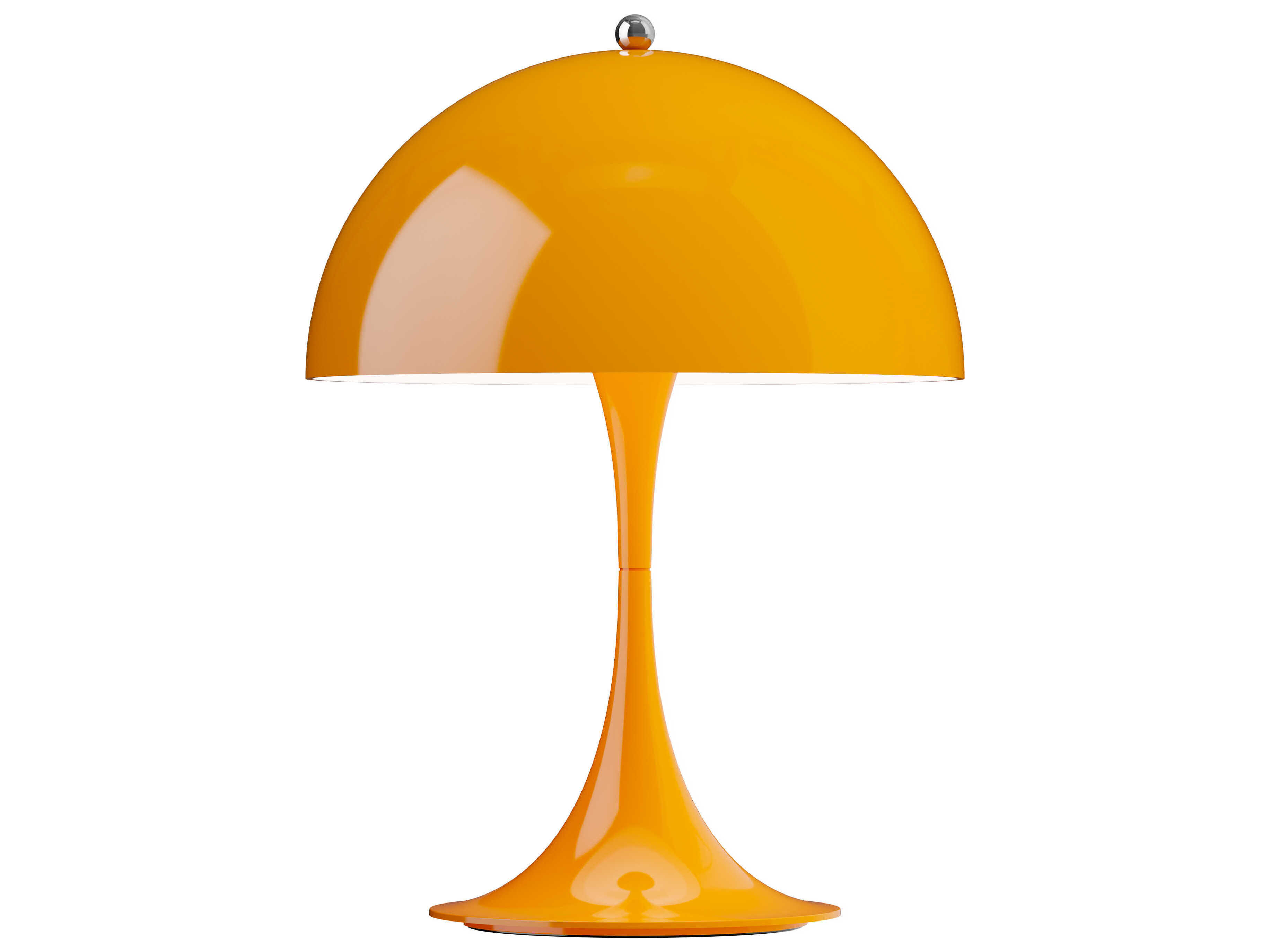 Louis Poulsen Panthella Opaque Orange Table Lamp