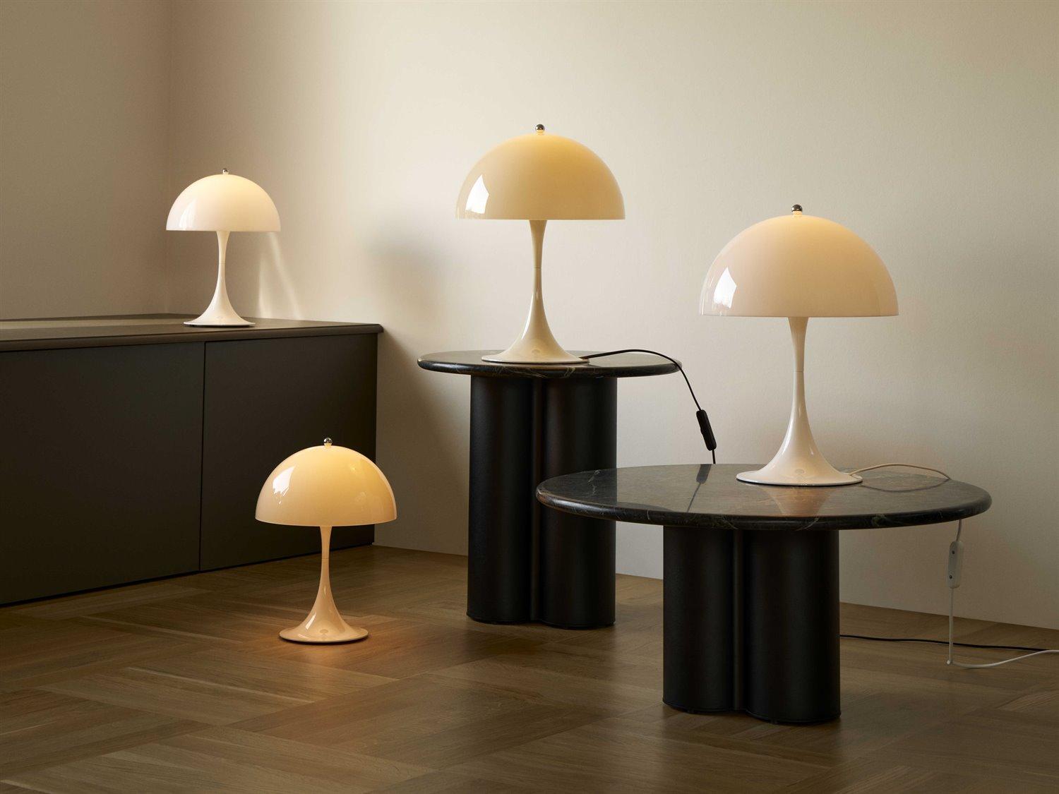 Louis Poulsen Panthella Opal Beige Off White Table Lamp