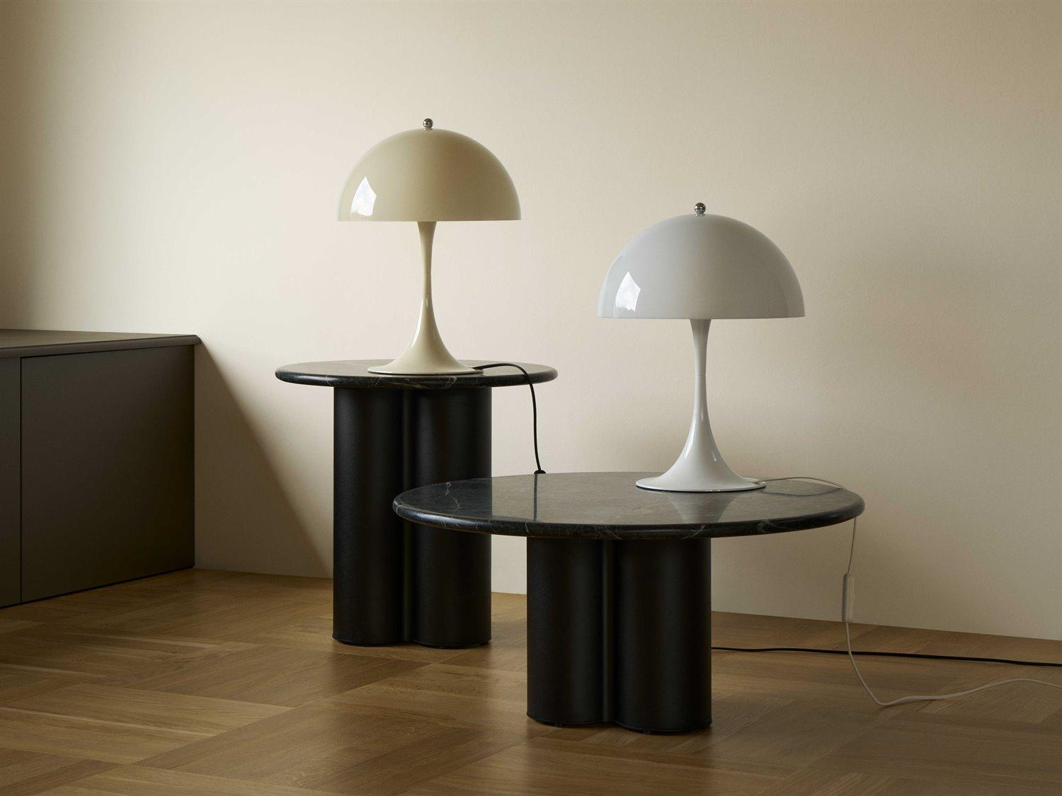 Louis Poulsen Panthella Opal Beige Off White Table Lamp