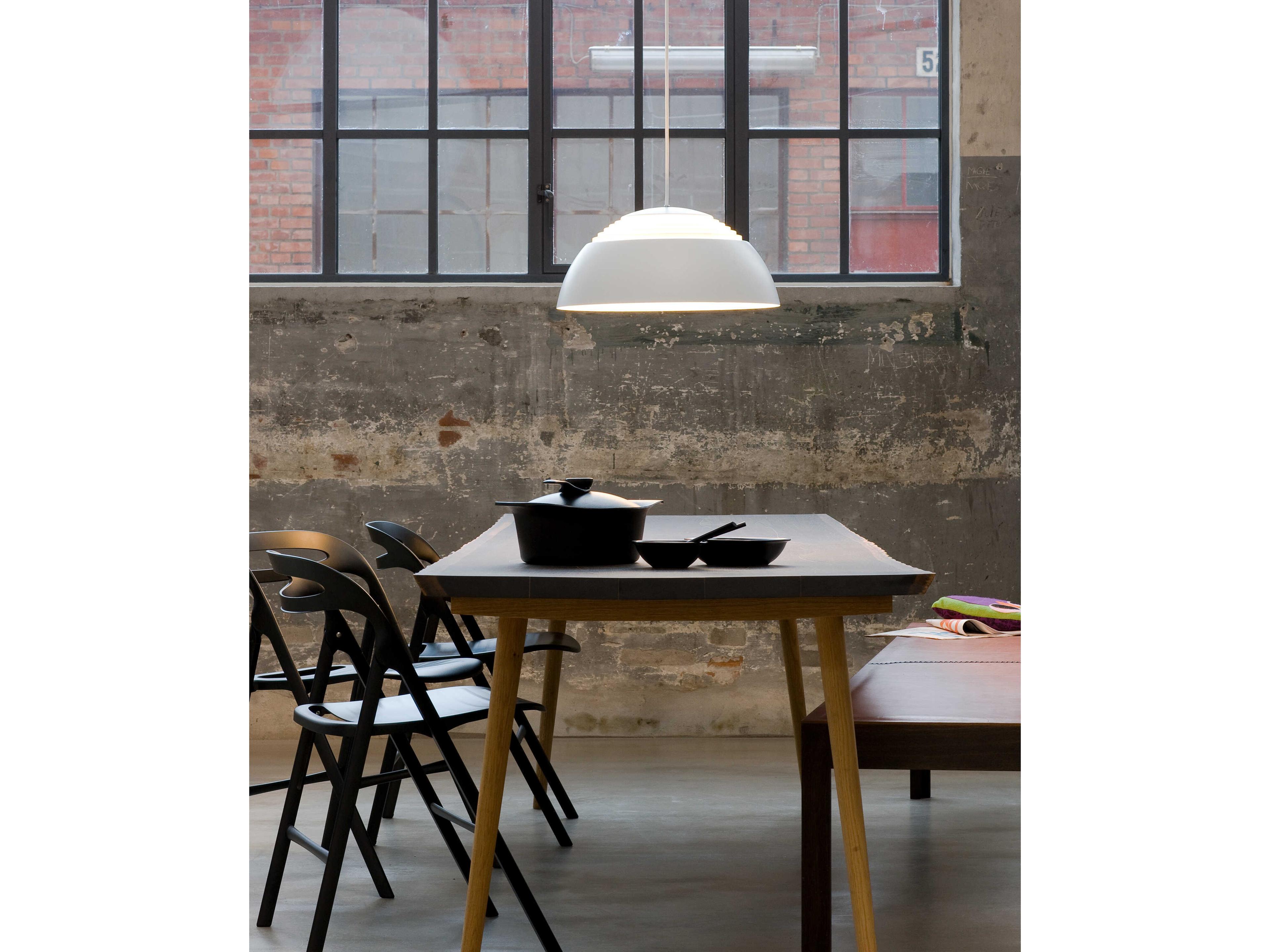 Louis Poulsen AJ Roysl White Dome Pendant