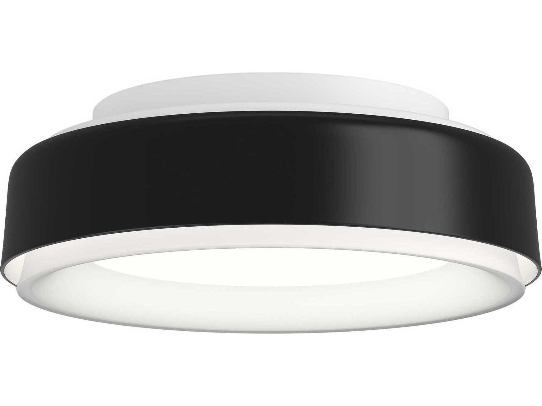Louis Poulsen LP Grand Black Round Flush Mount