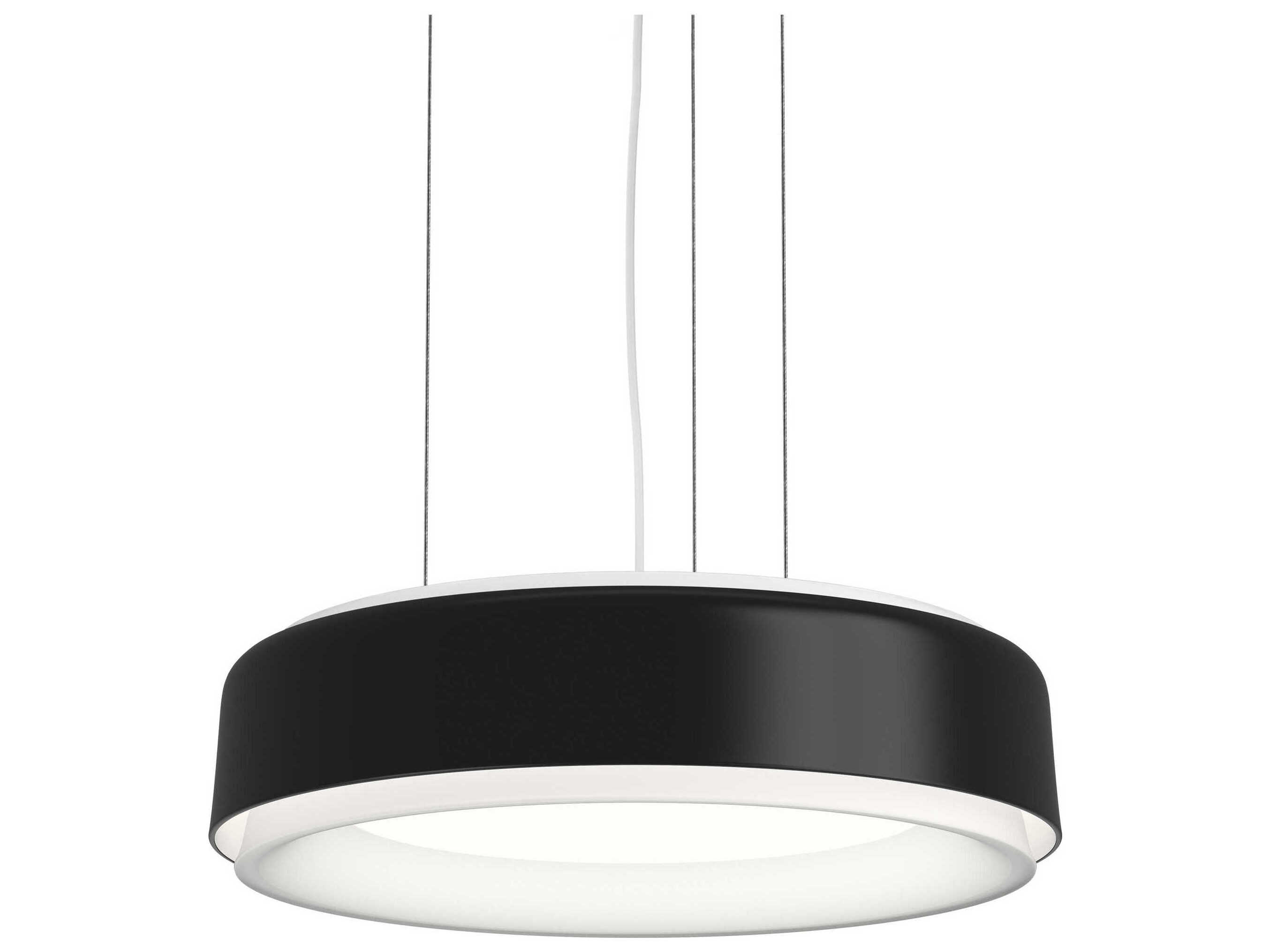 Louis Poulsen LP Grand Black Round Pendant