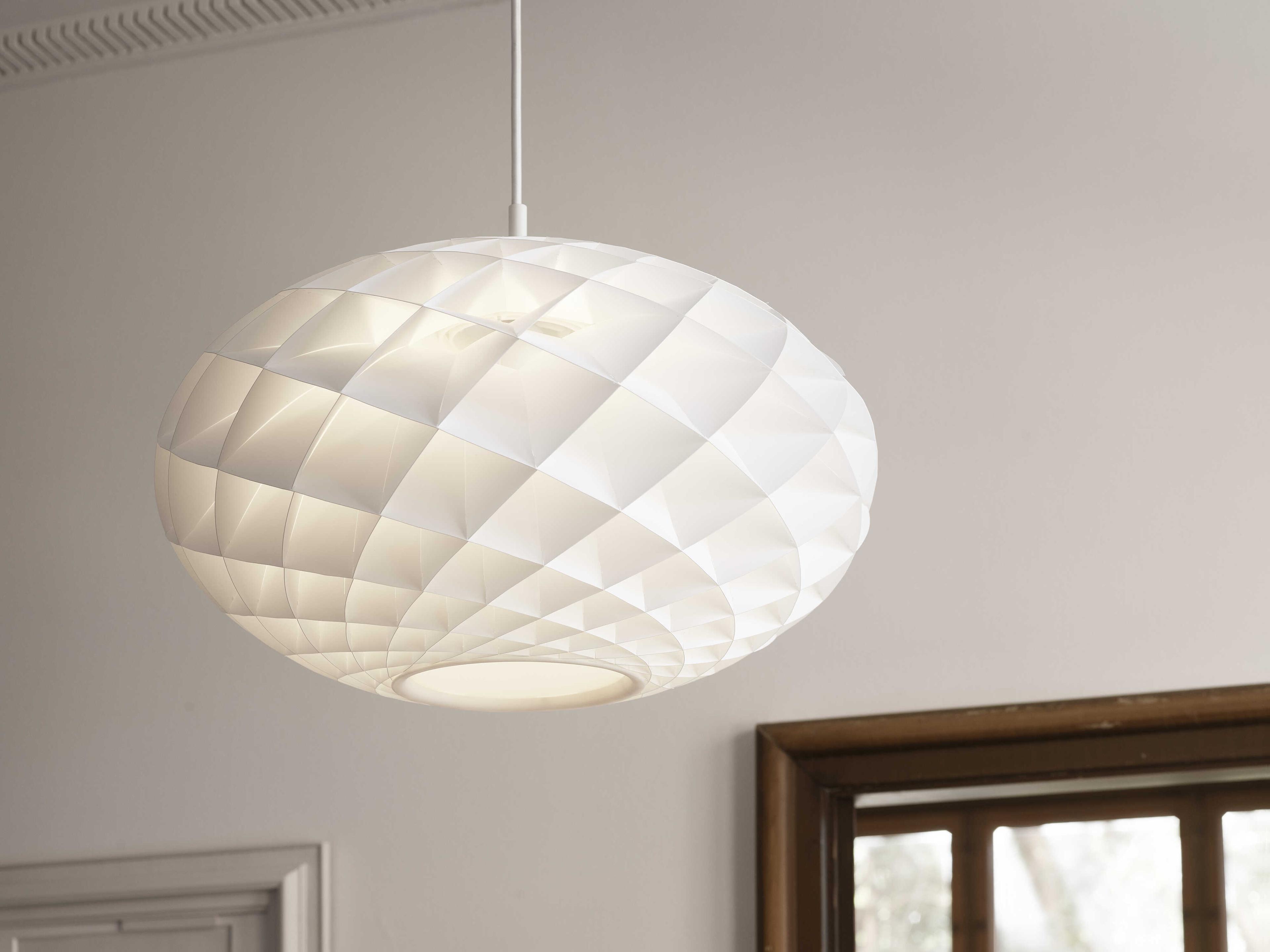 Louis Poulsen Patera 1-Light White Matt Pendant