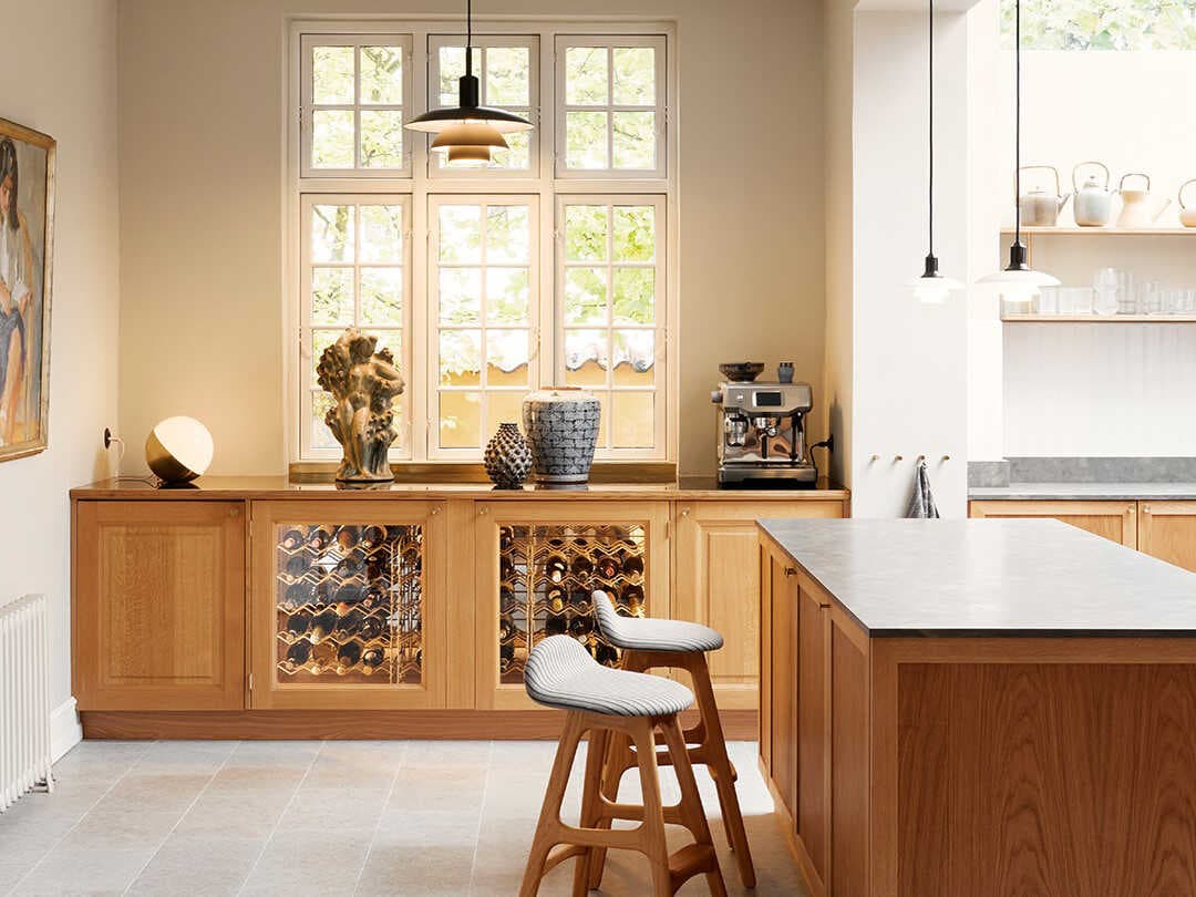 Louis Poulsen PH-5/5 Black Tiered Pendant