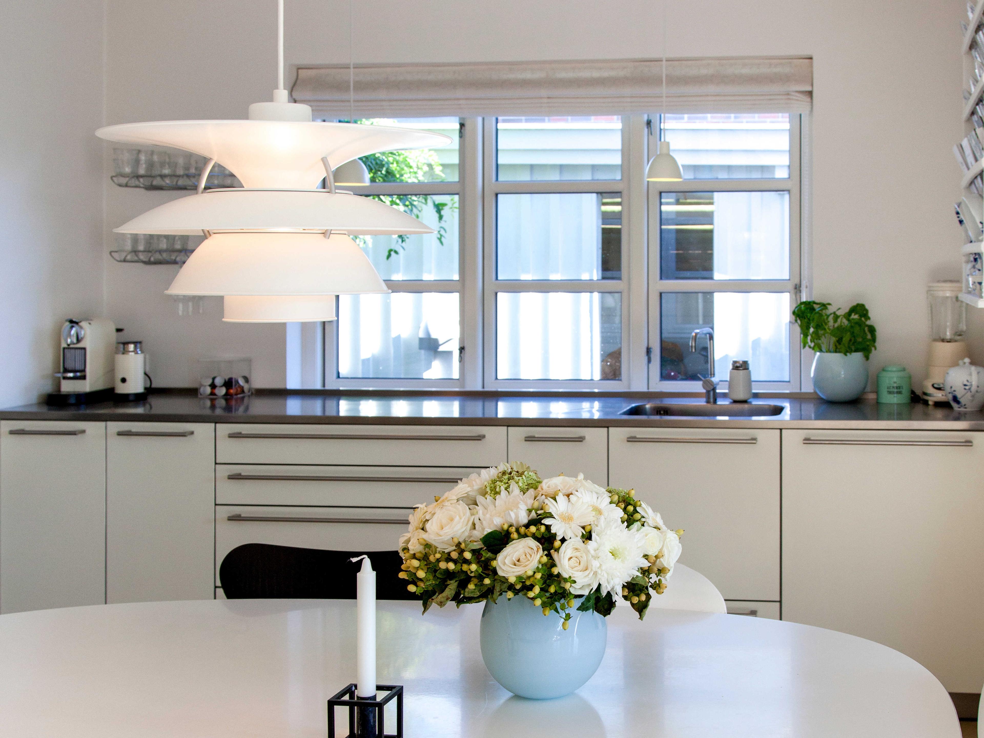 Louis Poulsen Ph White Tiered Pendant