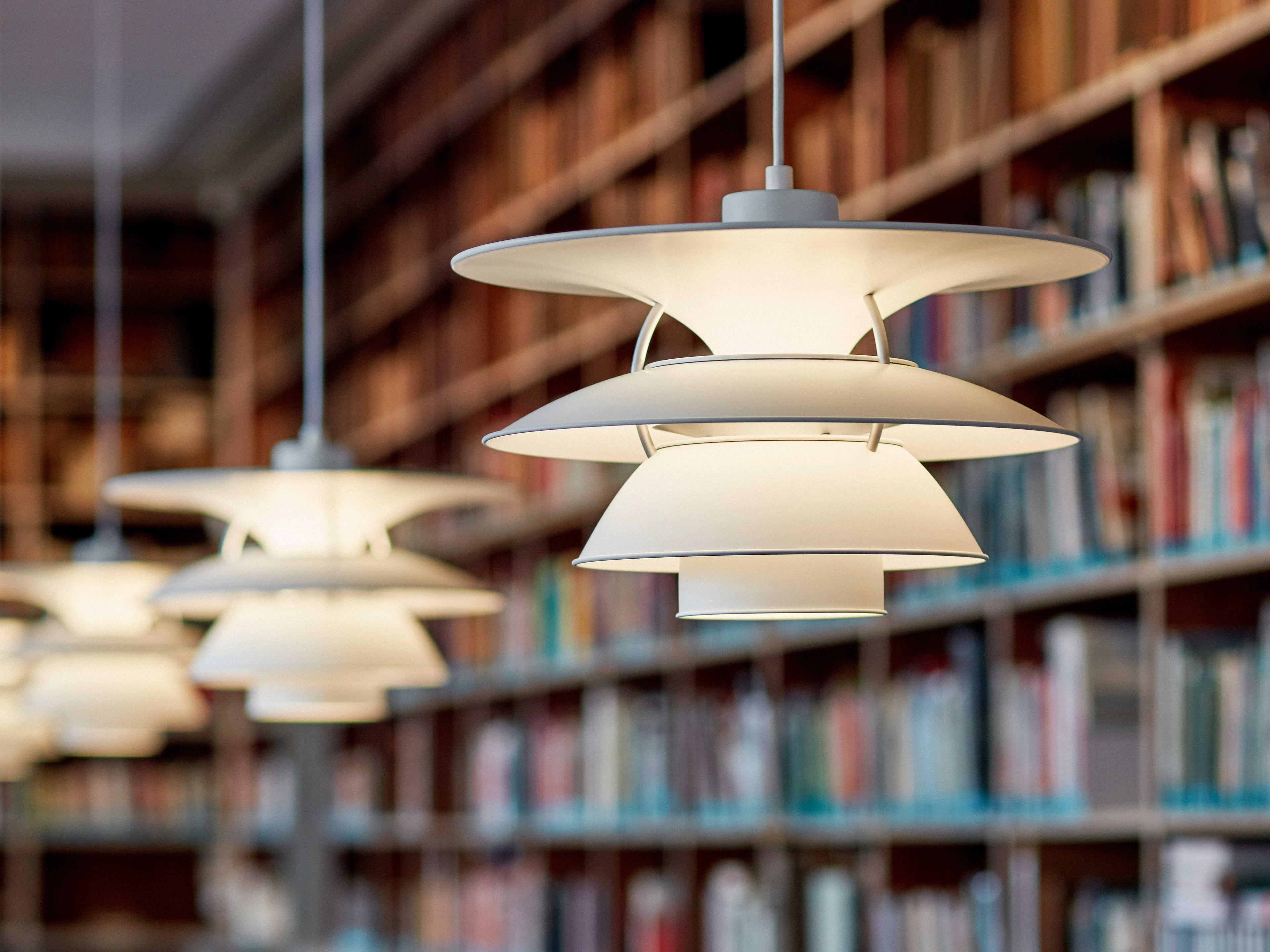 Louis Poulsen Ph White Tiered Pendant