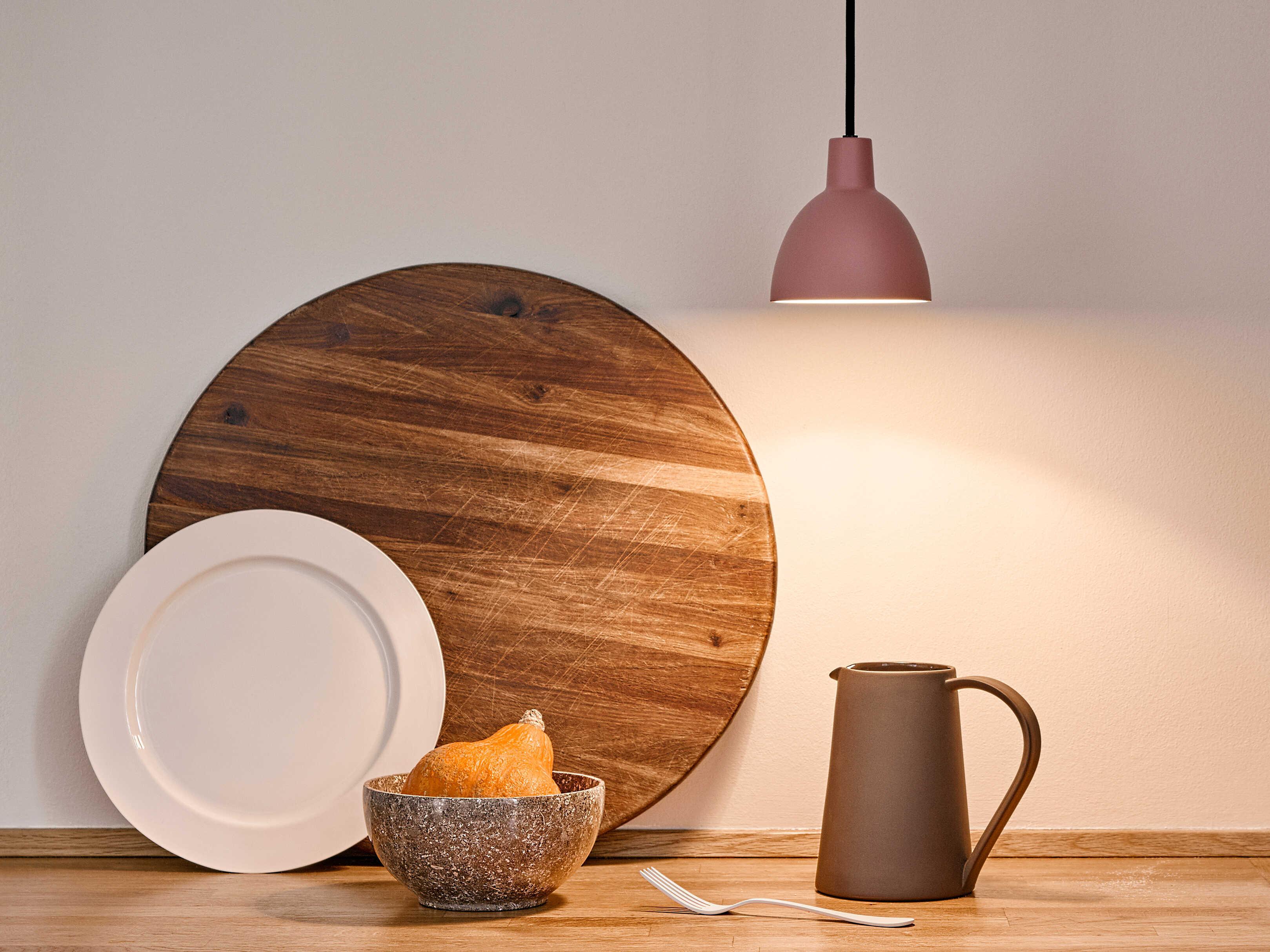 Louis Poulsen Toldbod 1-Light Gray Bell Mini Pendant