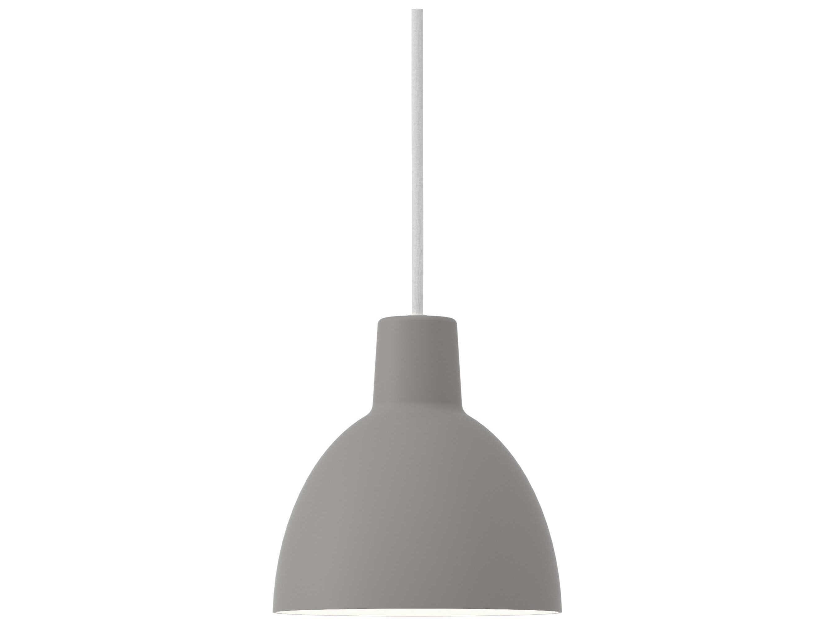 Louis Poulsen Toldbod 1-Light White Bell Mini Pendant