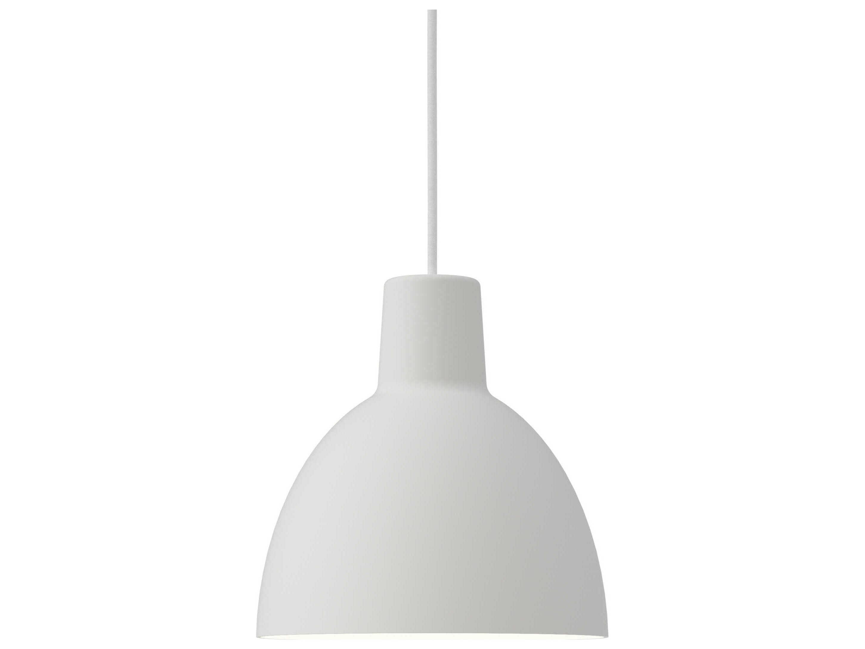 Louis Poulsen Toldbod 1-Light Gray Bell Mini Pendant