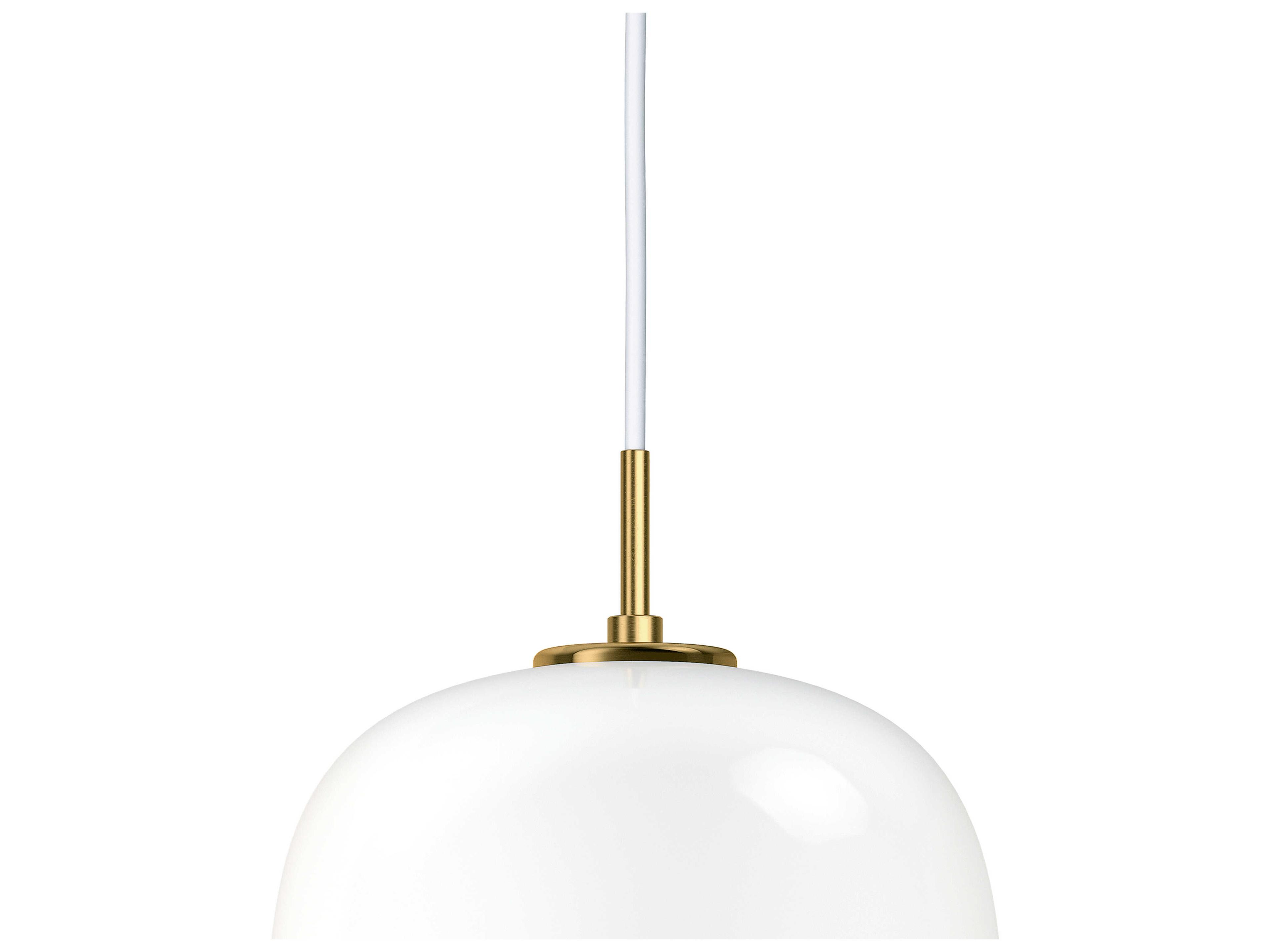 Louis Poulsen VL White Round Pendant
