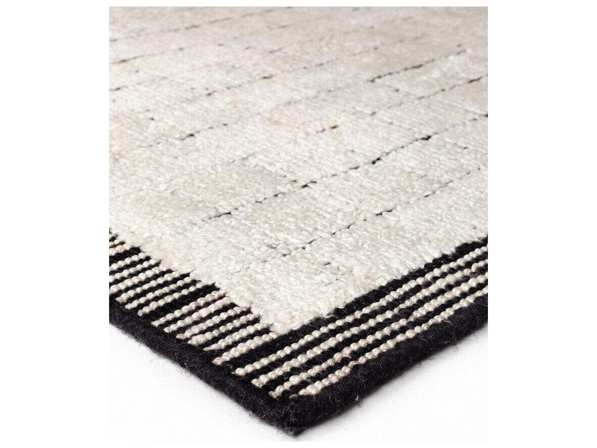 Ligne Pure Mesh Geometric Area Rug