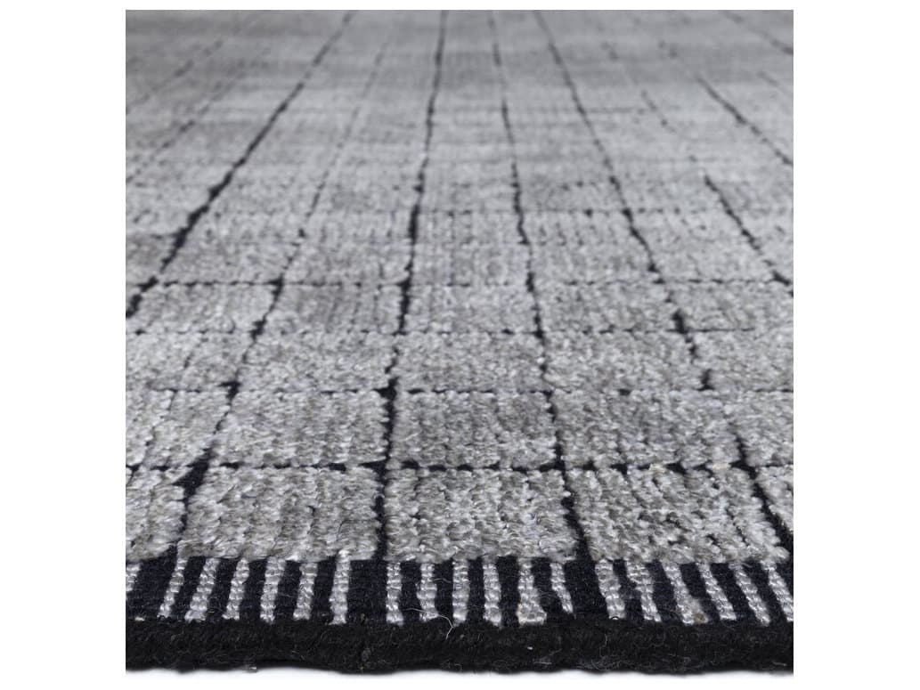 Ligne Pure Mesh Geometric Area Rug