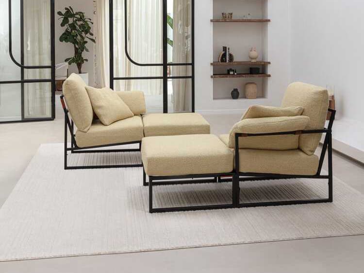 Ligne Pure Dunas Striped Area Rug