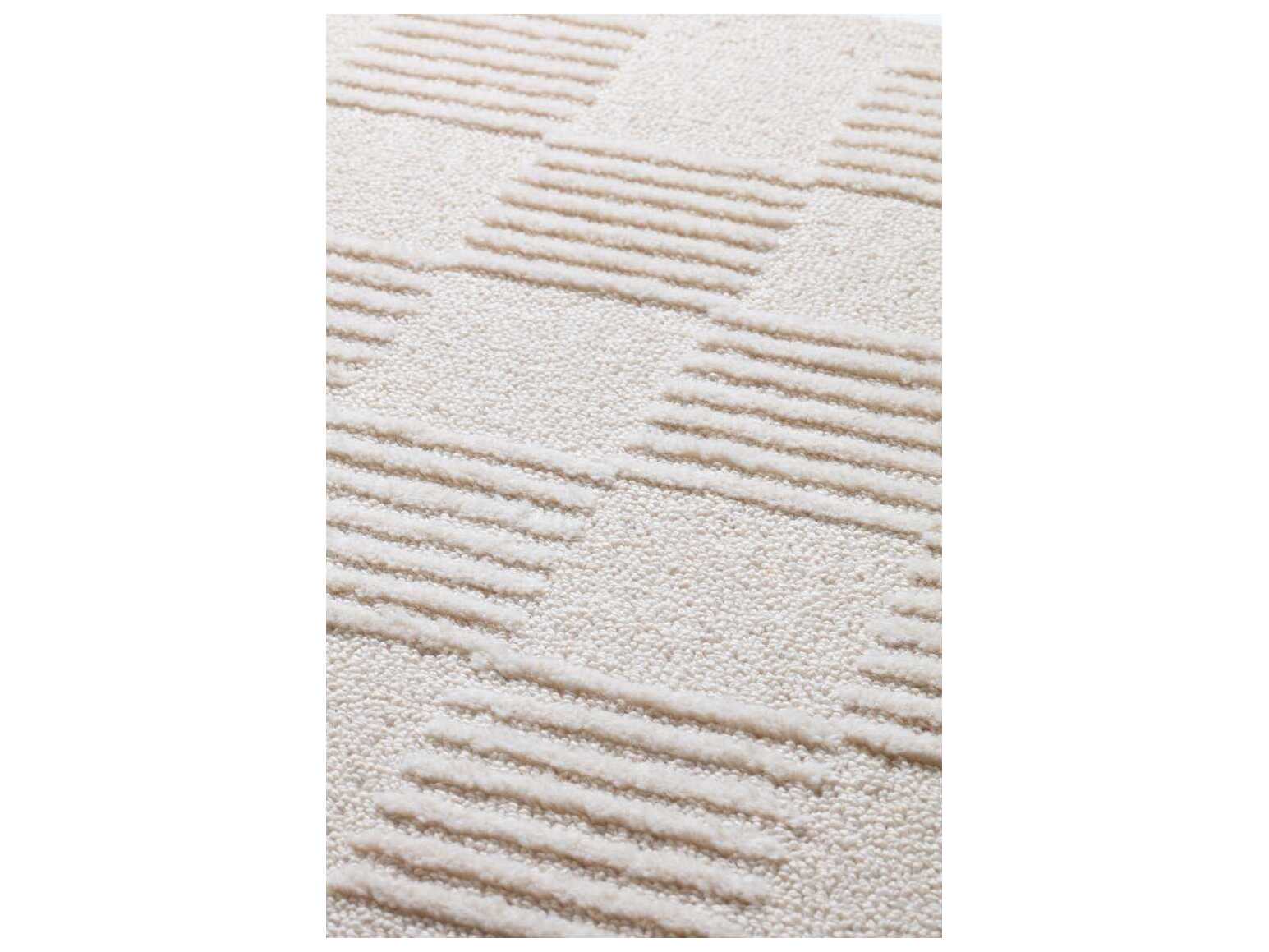 Ligne Pure Check Geometric Area Rug