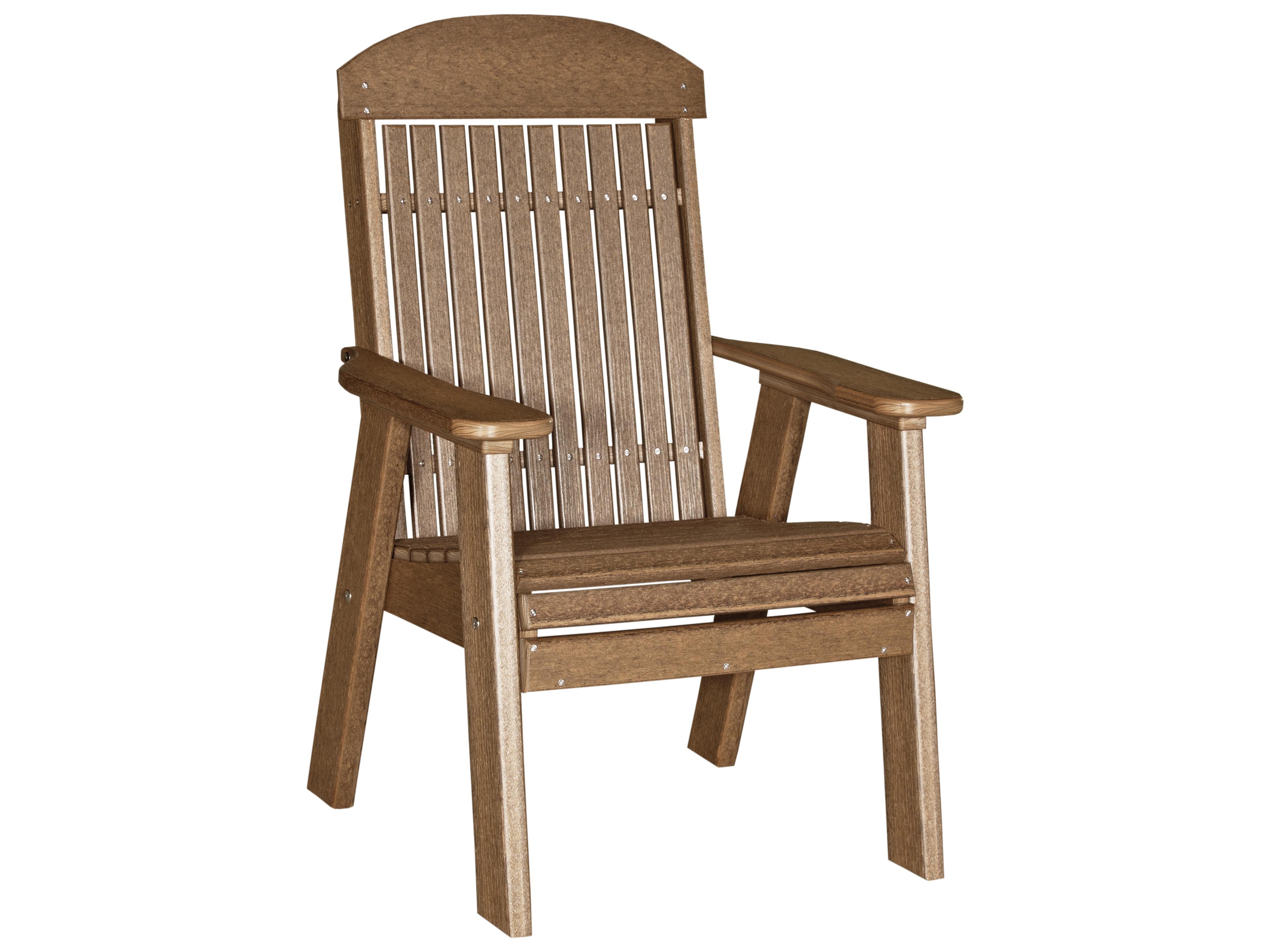 LuxCraft Recycled Plastic Classic Bench