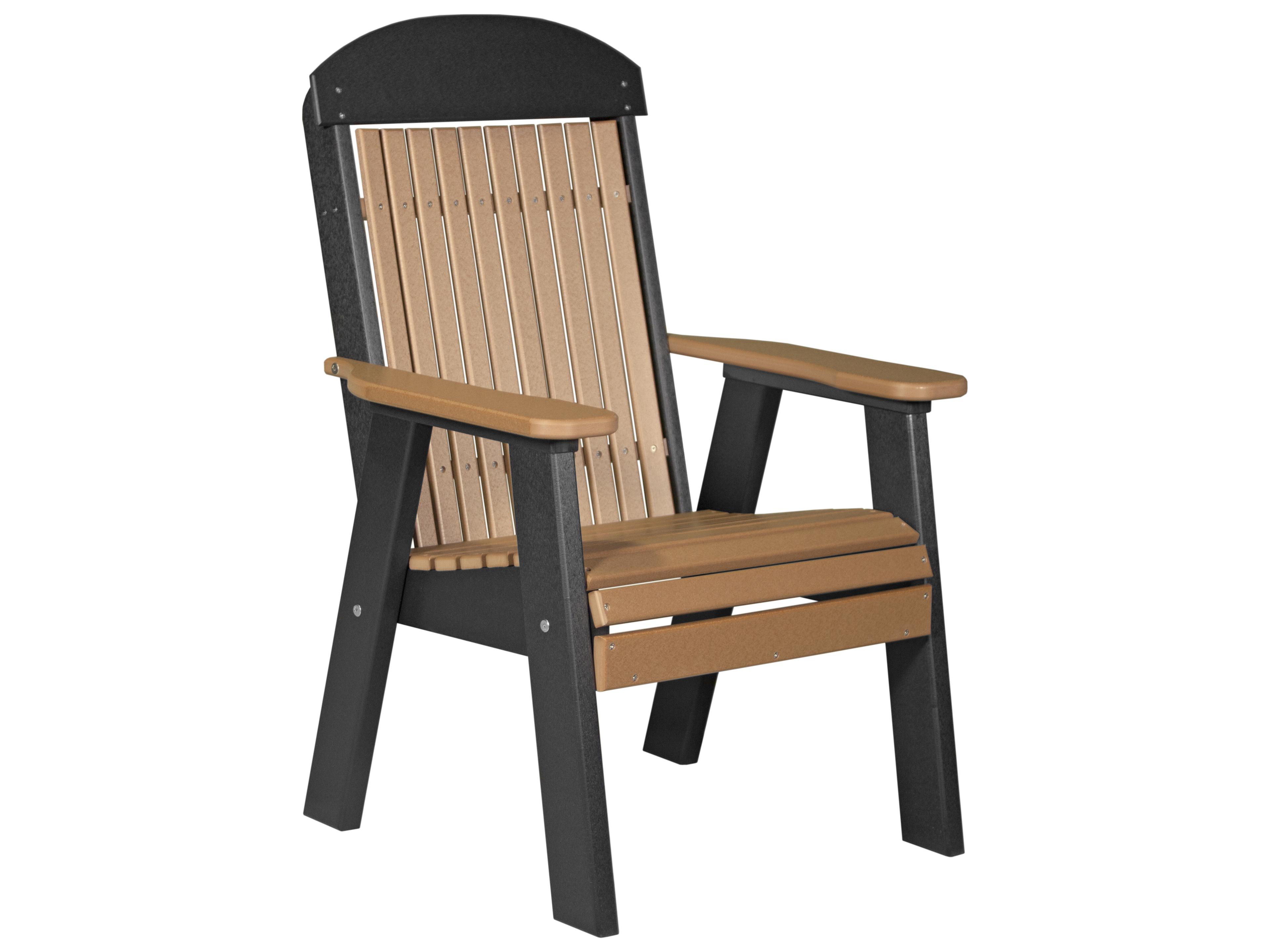 LuxCraft Recycled Plastic Classic Bench