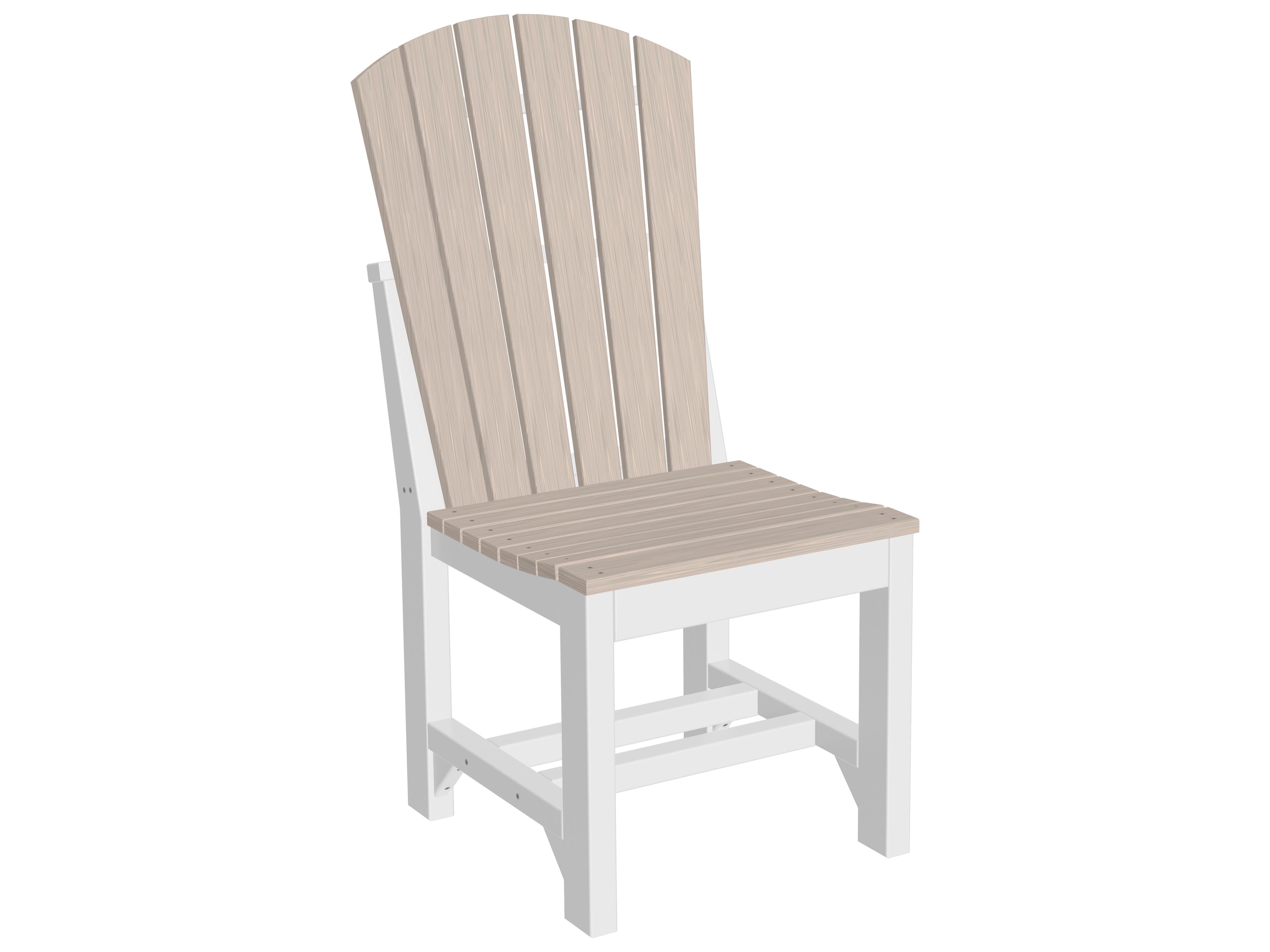 LuxCraft Recycled Plastic Adirondack Dining Height Side Chair