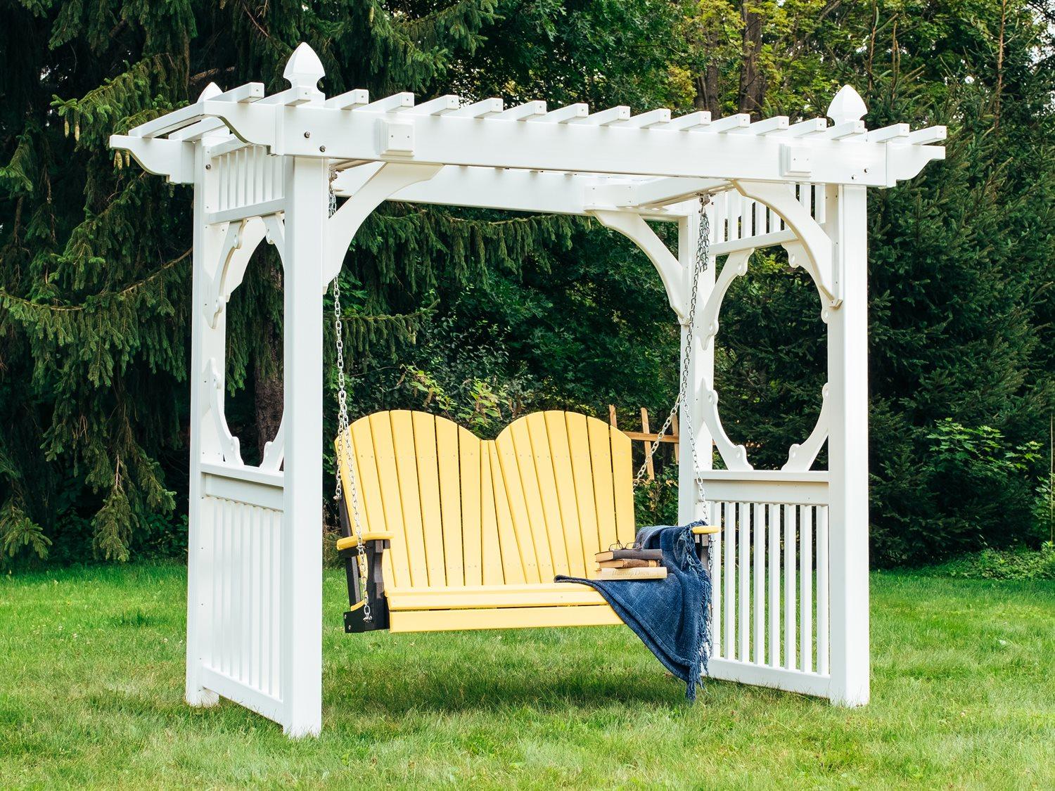 LuxCraft Recycled Plastic Outdoor Patio Lounge Set