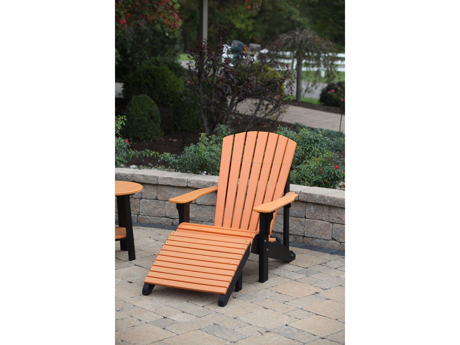 LuxCraft Recycled Plastic Porcelain Patio Lounge Set