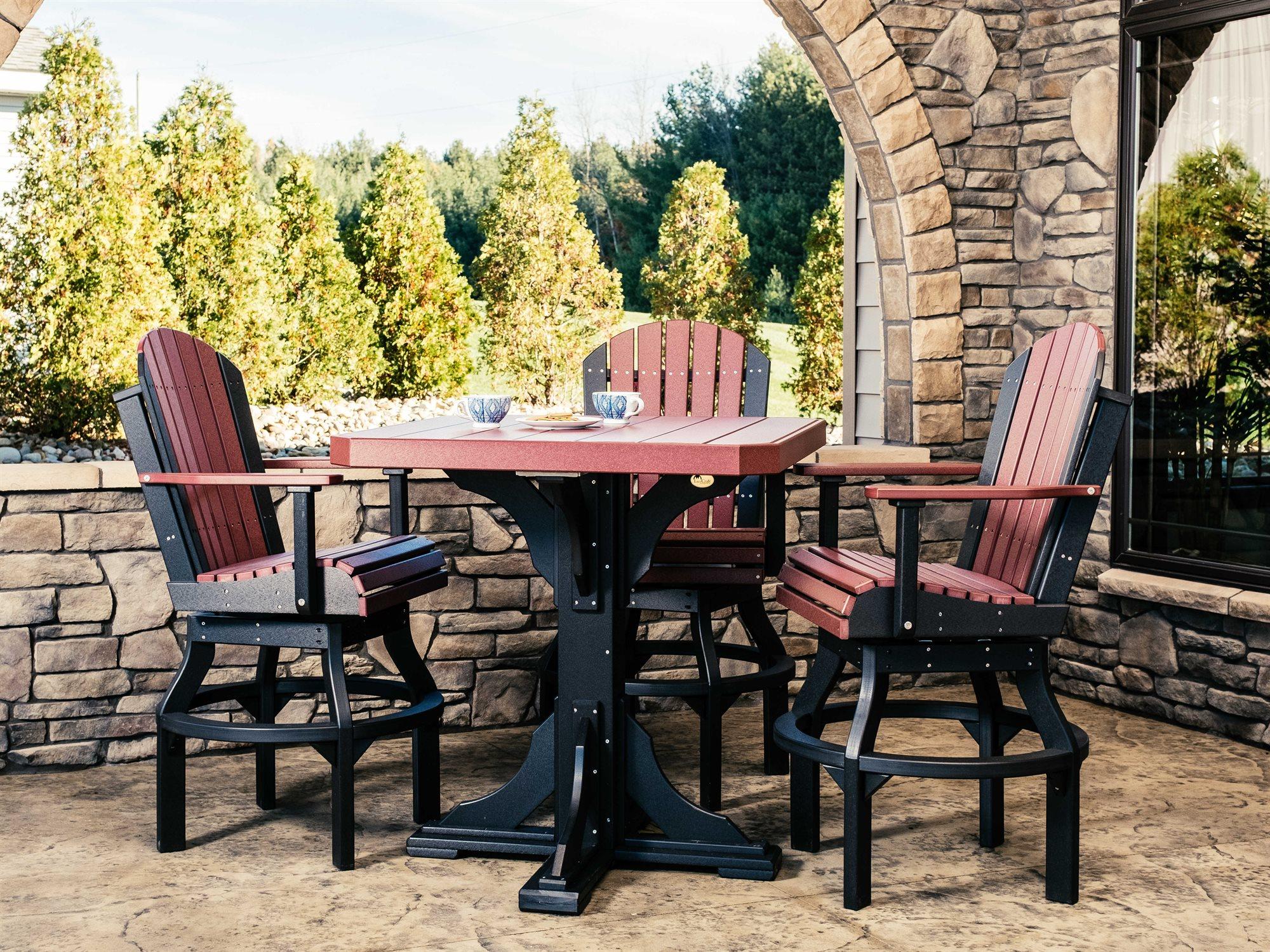 LuxCraft Recycled Plastic Bar Set