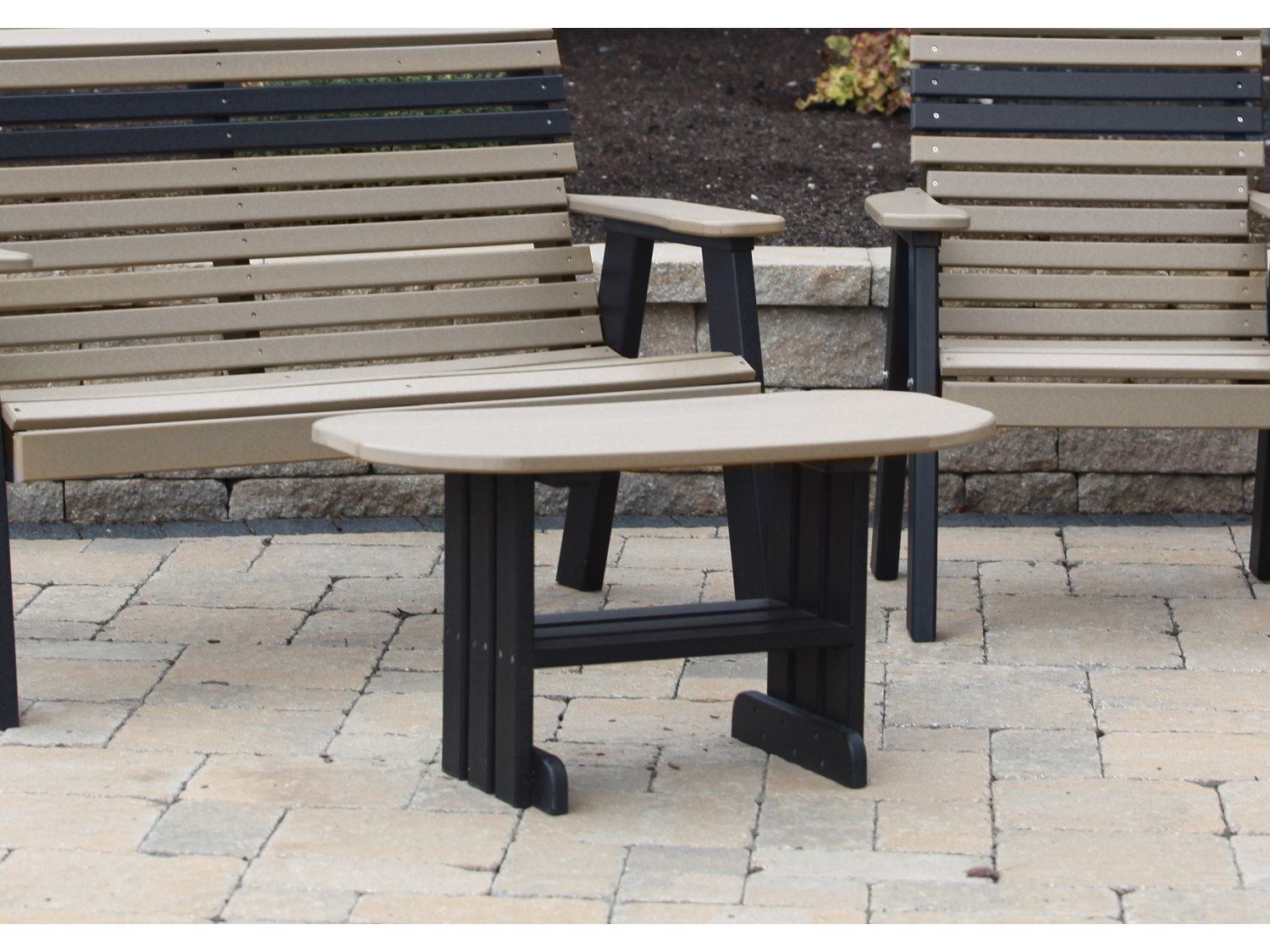 LuxCraft Recycled Plastic Outdoor Lounge Set