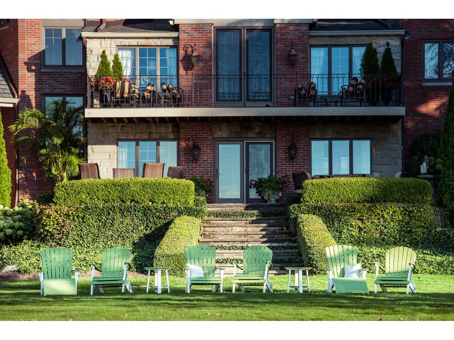 LuxCraft Recycled Plastic Patio Lounge Set