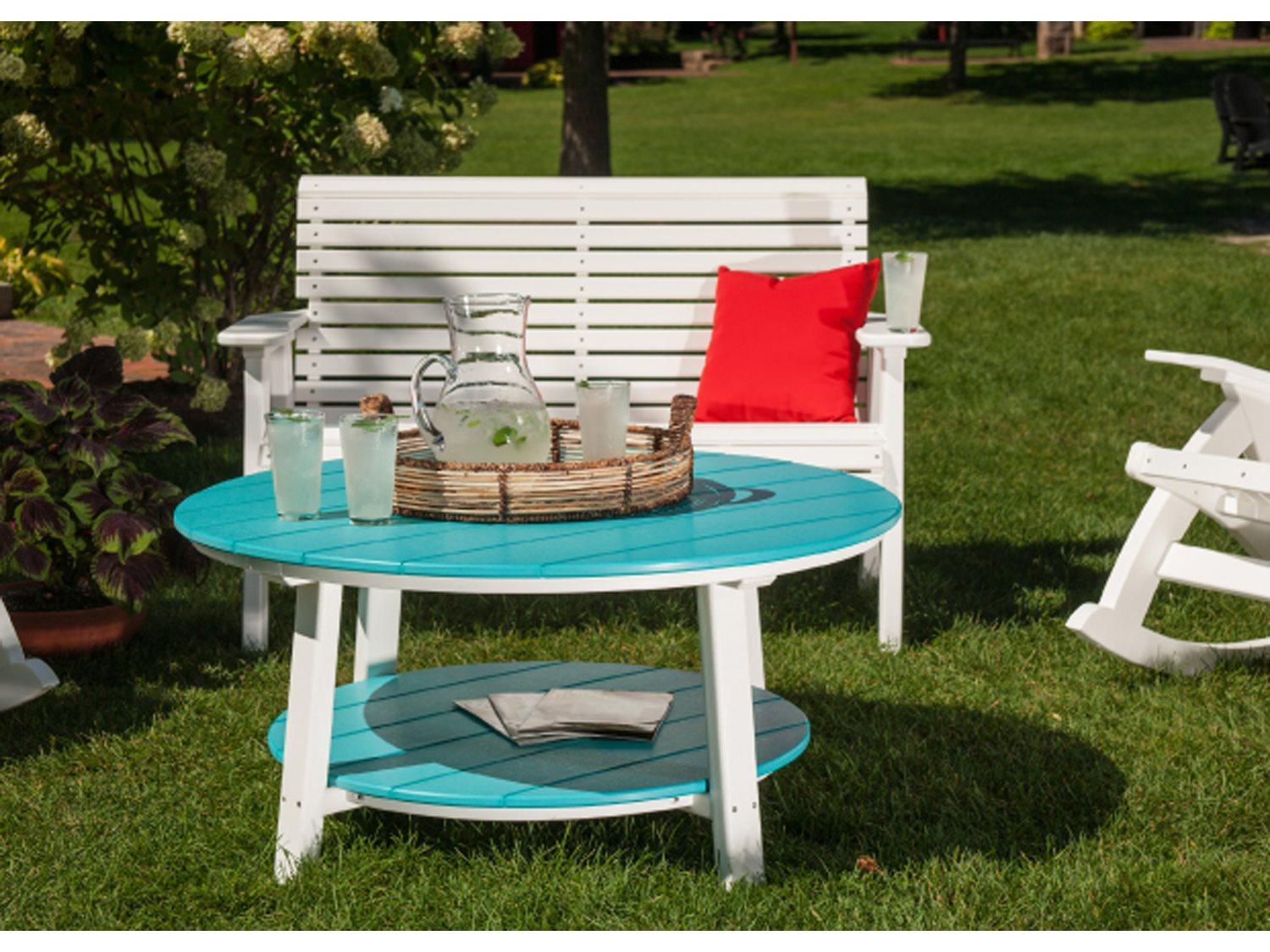 LuxCraft Recycled Plastic Outdoor Lounge Set