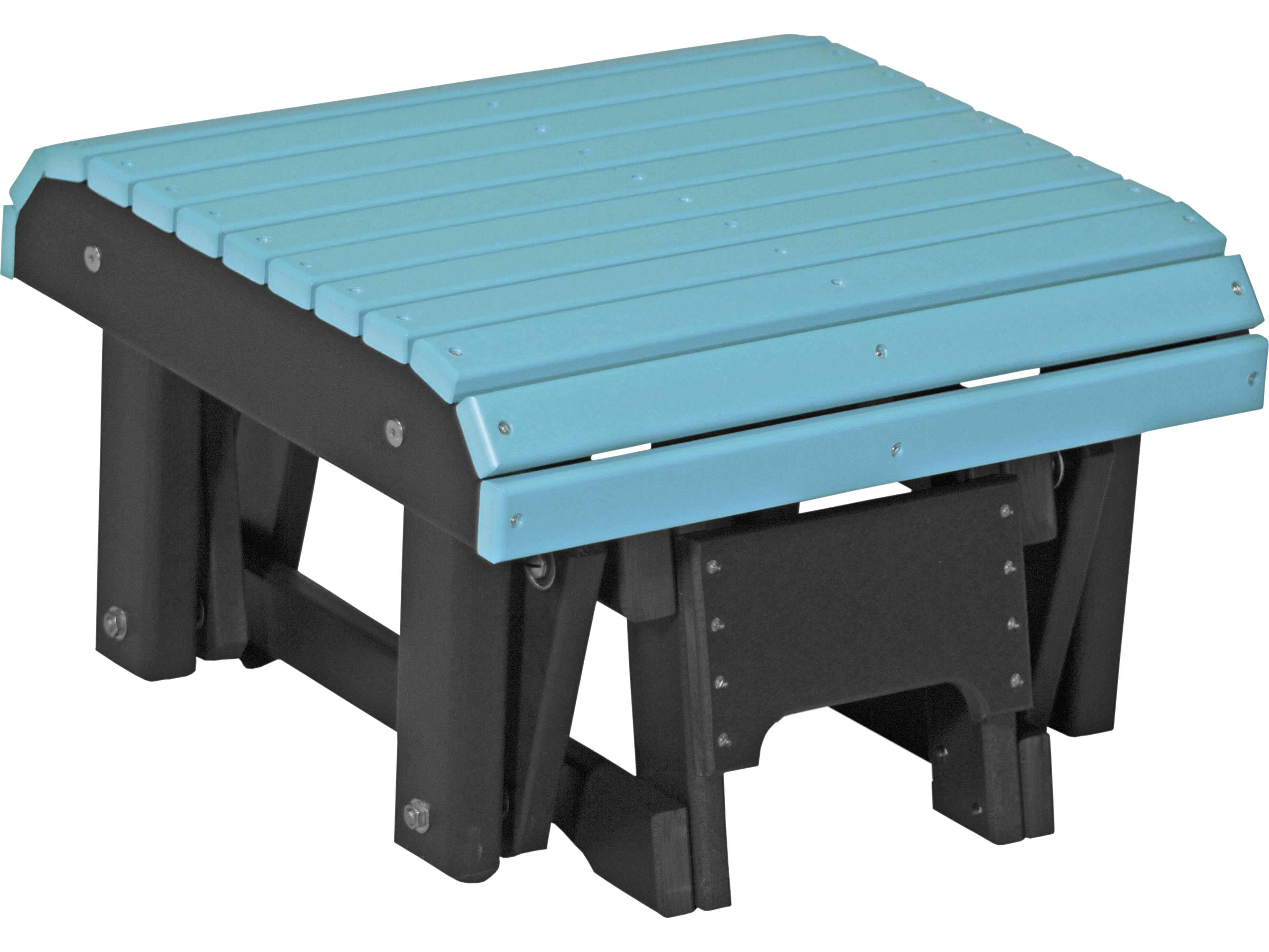 LuxCraft Recycled Plastic Glider Footrest