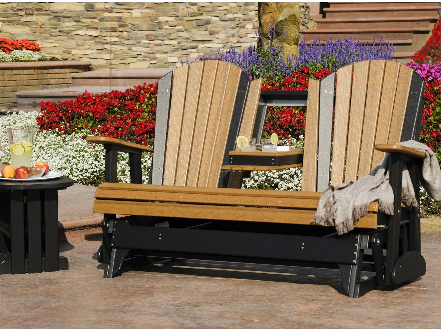 LuxCraft Recycled Plastic Patio Lounge Set