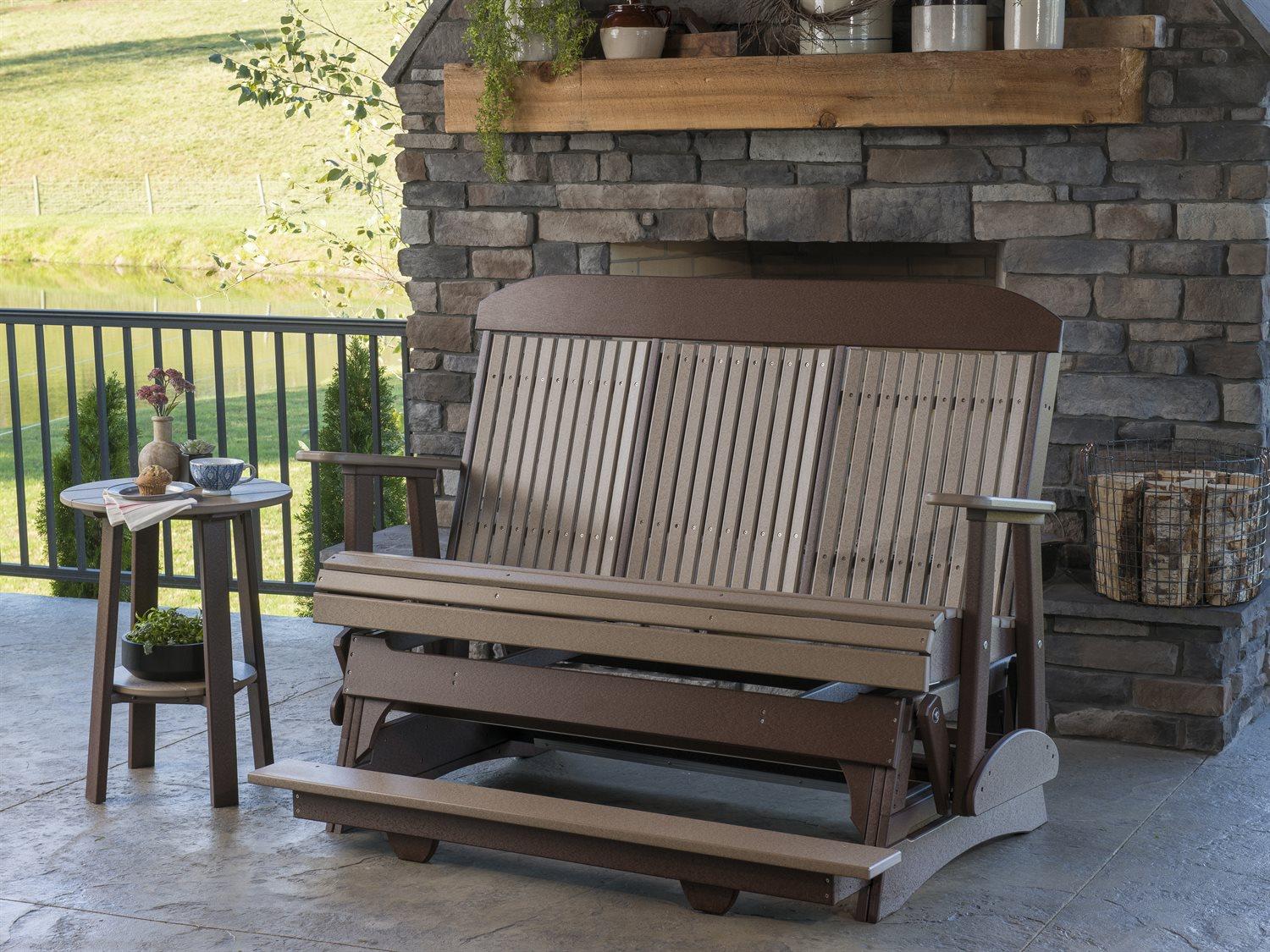 LuxCraft Recycled Plastic Outdoor Lounge Set