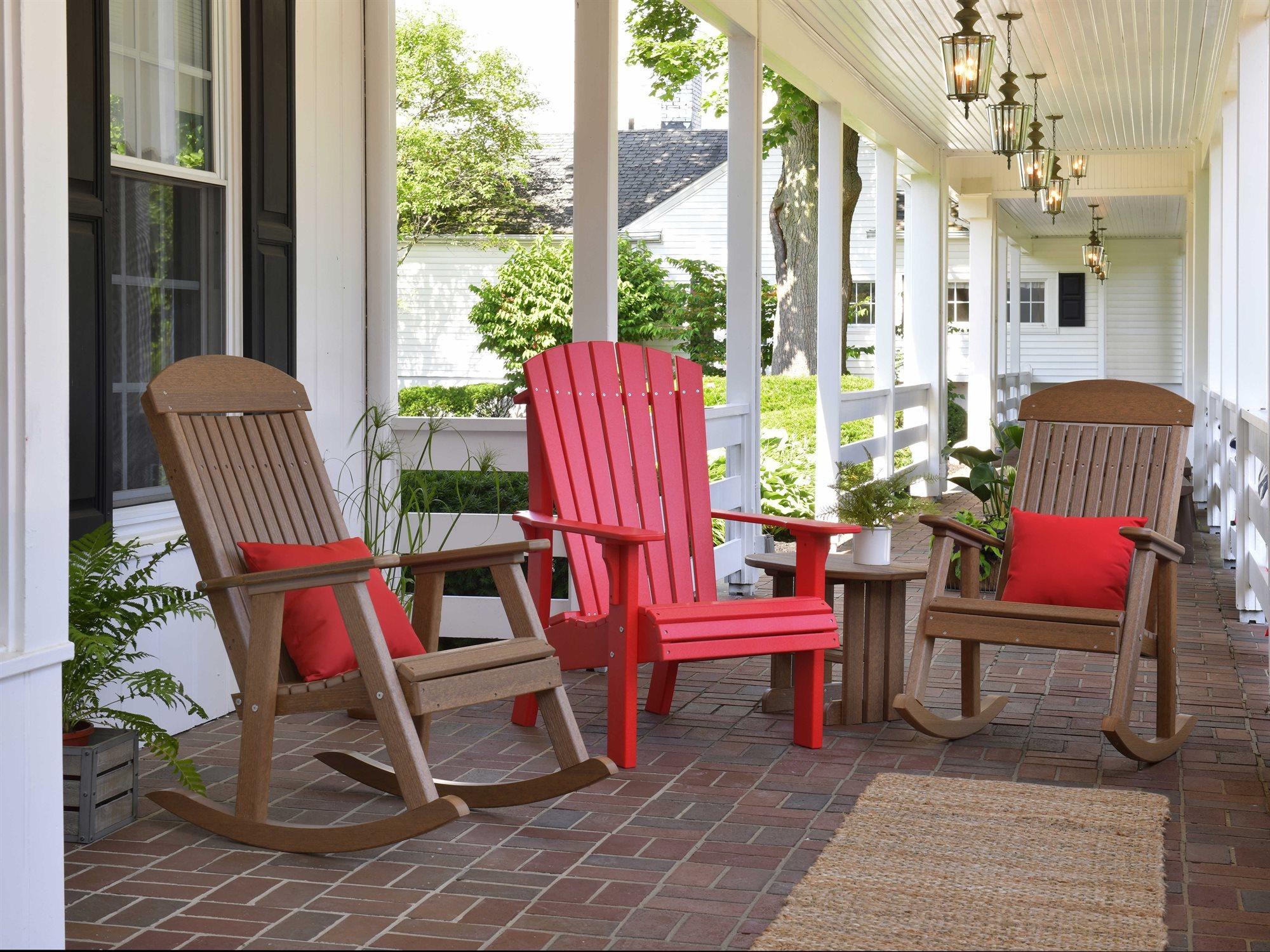 LuxCraft Recycled Plastic Outdoor Lounge Set