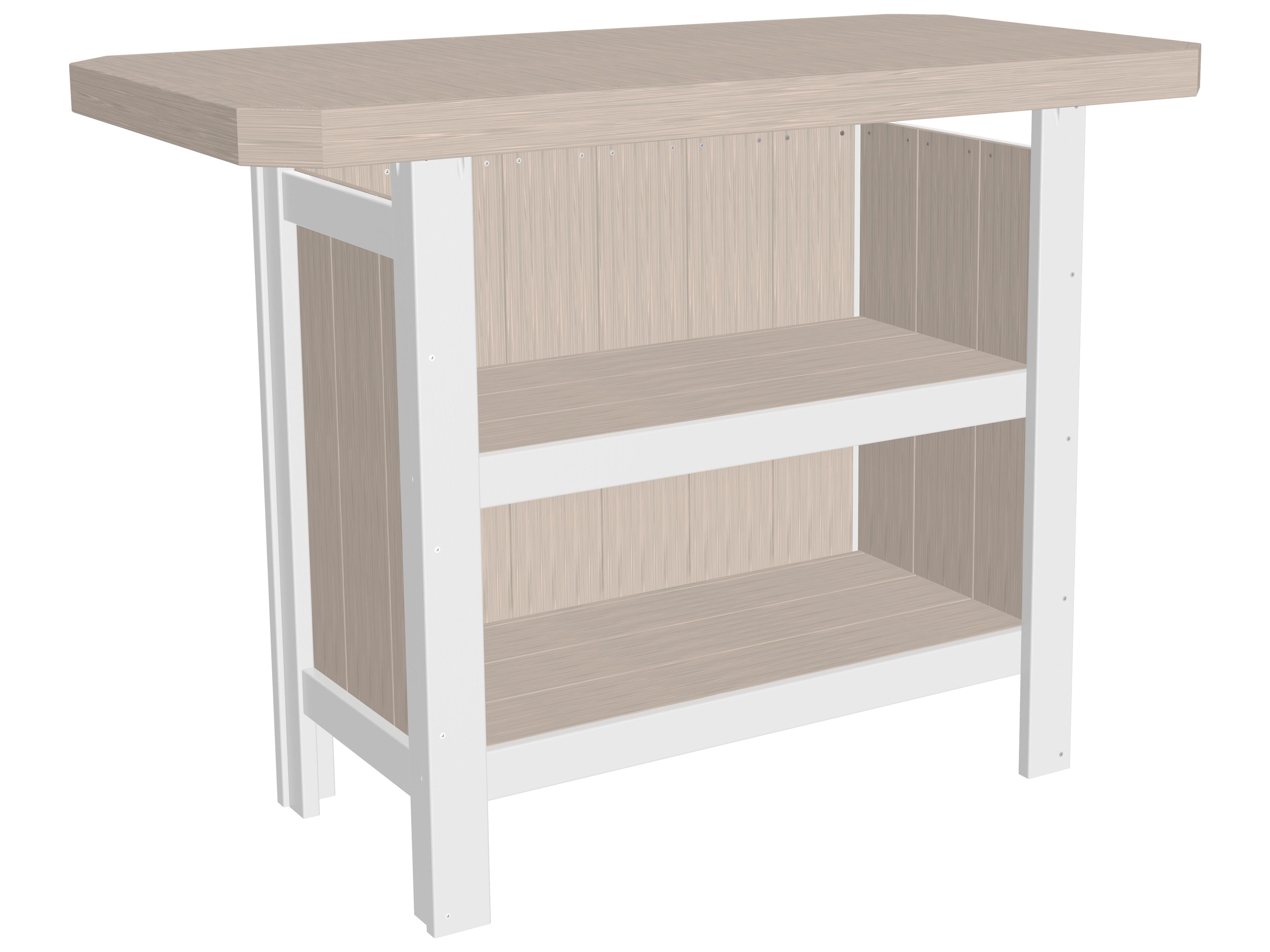 LuxCraft Recycled Plastic Serving Bar