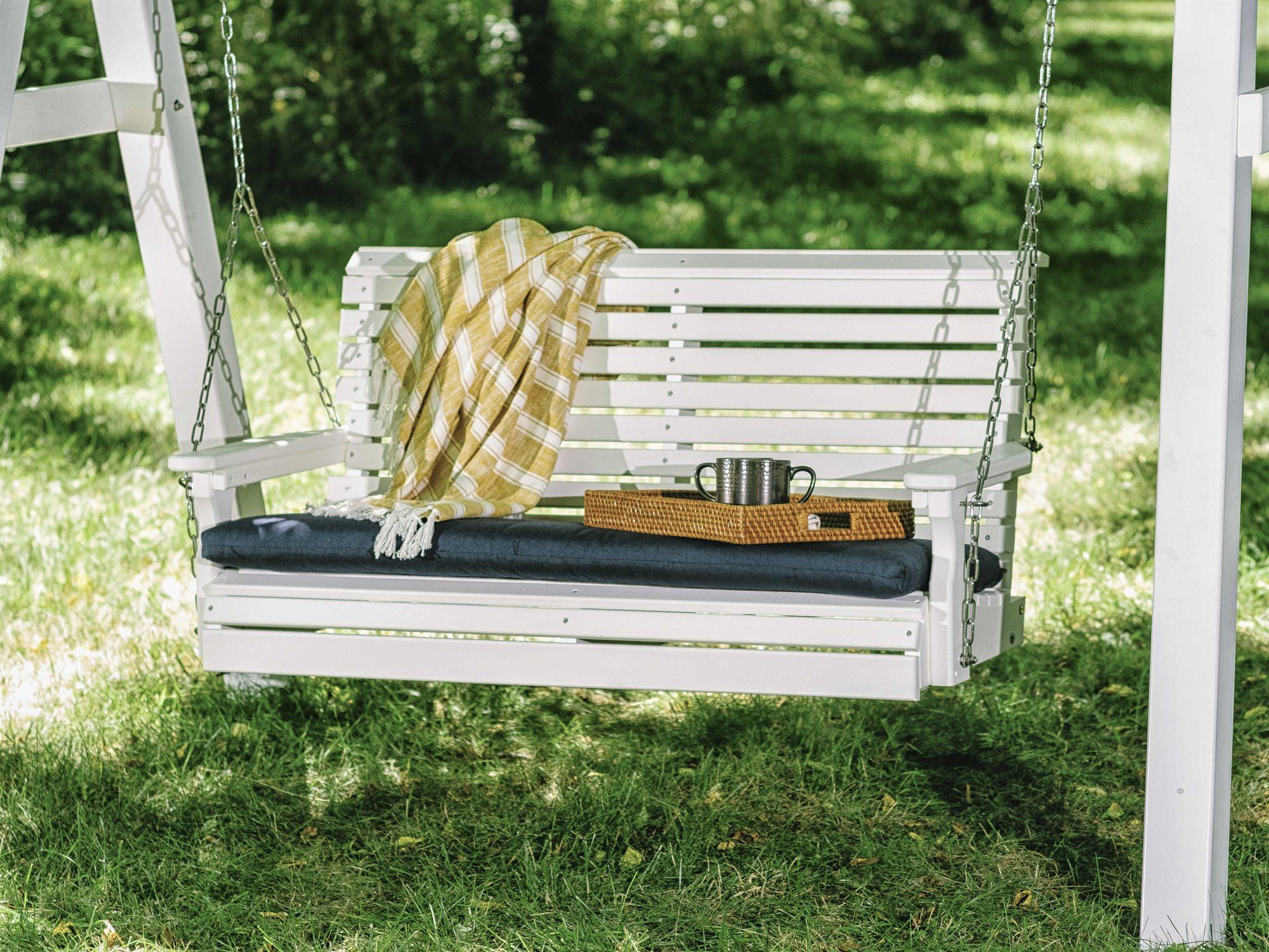 LuxCraft Recycled Plastic Patio Swing Set