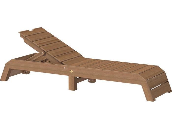 LuxCraft Recycled Plastic Urban Chaise Lounge
