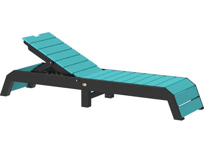 LuxCraft Recycled Plastic Urban Chaise Lounge