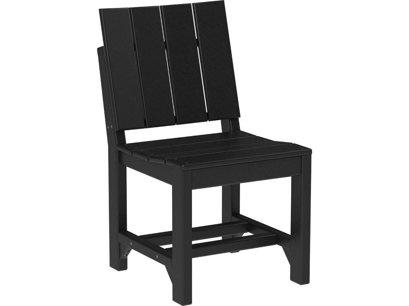 LuxCraft Recycled Plastic Urban Dining Height Side Chair