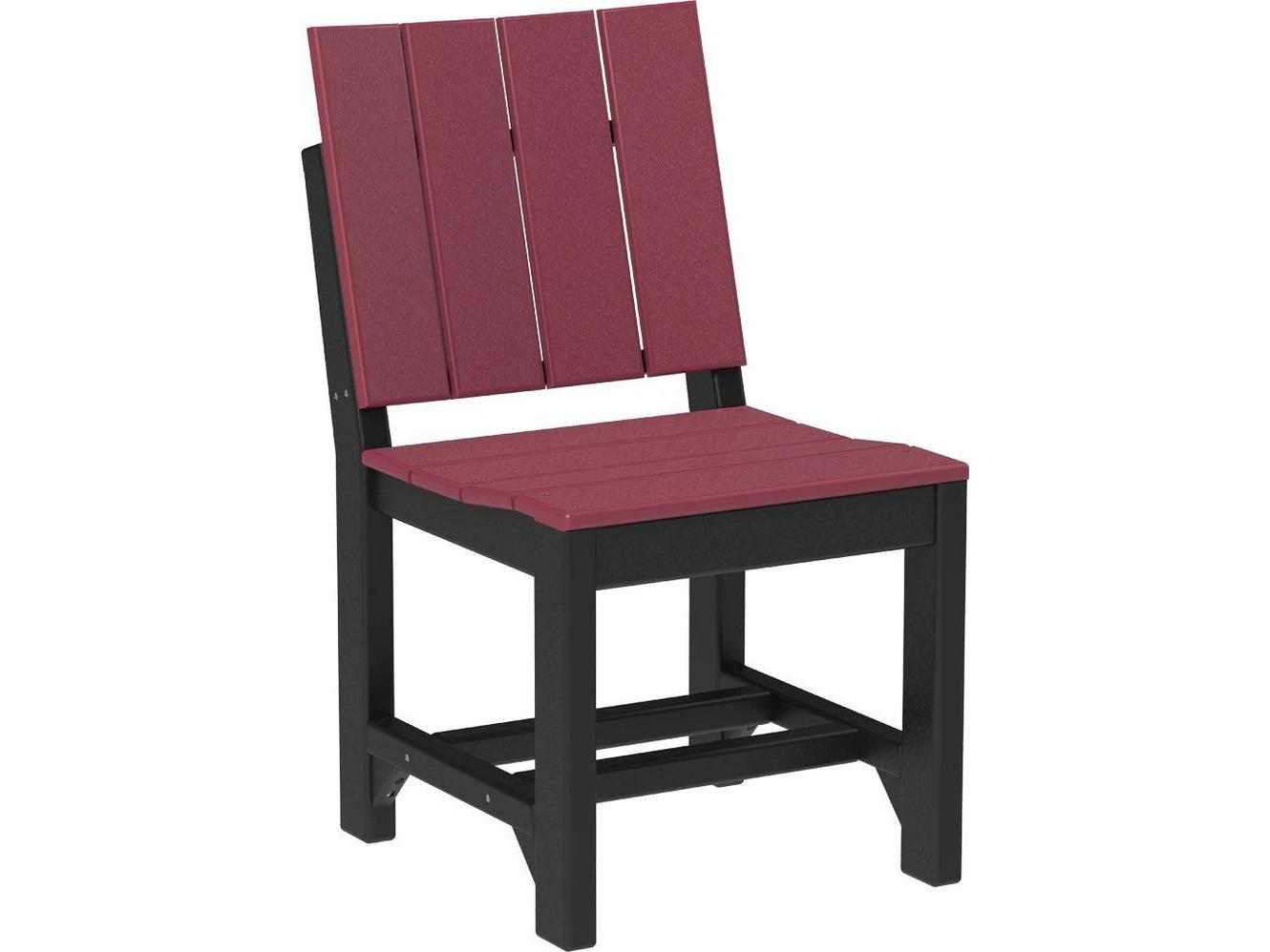 LuxCraft Recycled Plastic Urban Dining Height Side Chair