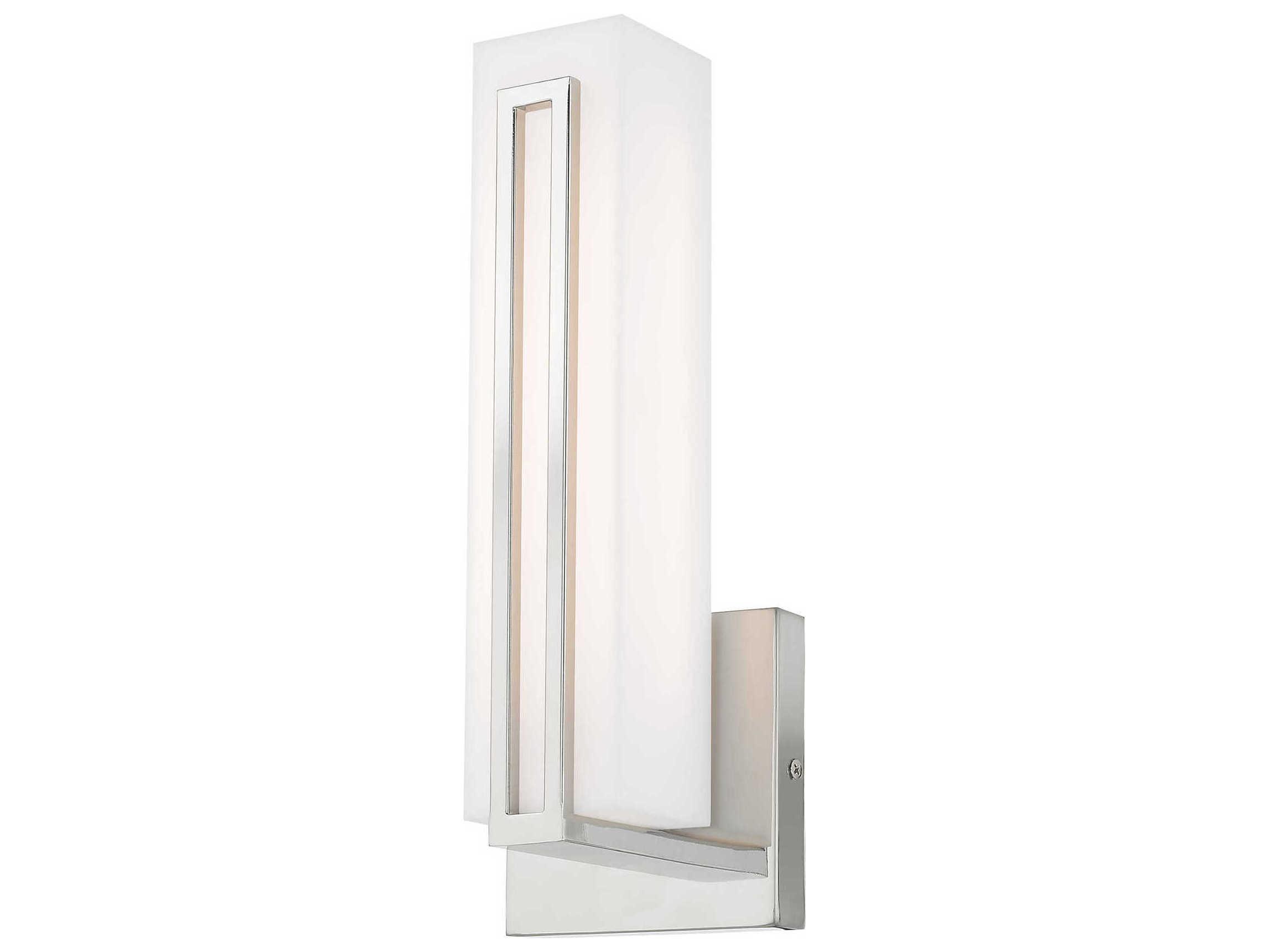 Livex Lighting Fulton Polished Chrome LED Wall Sconce