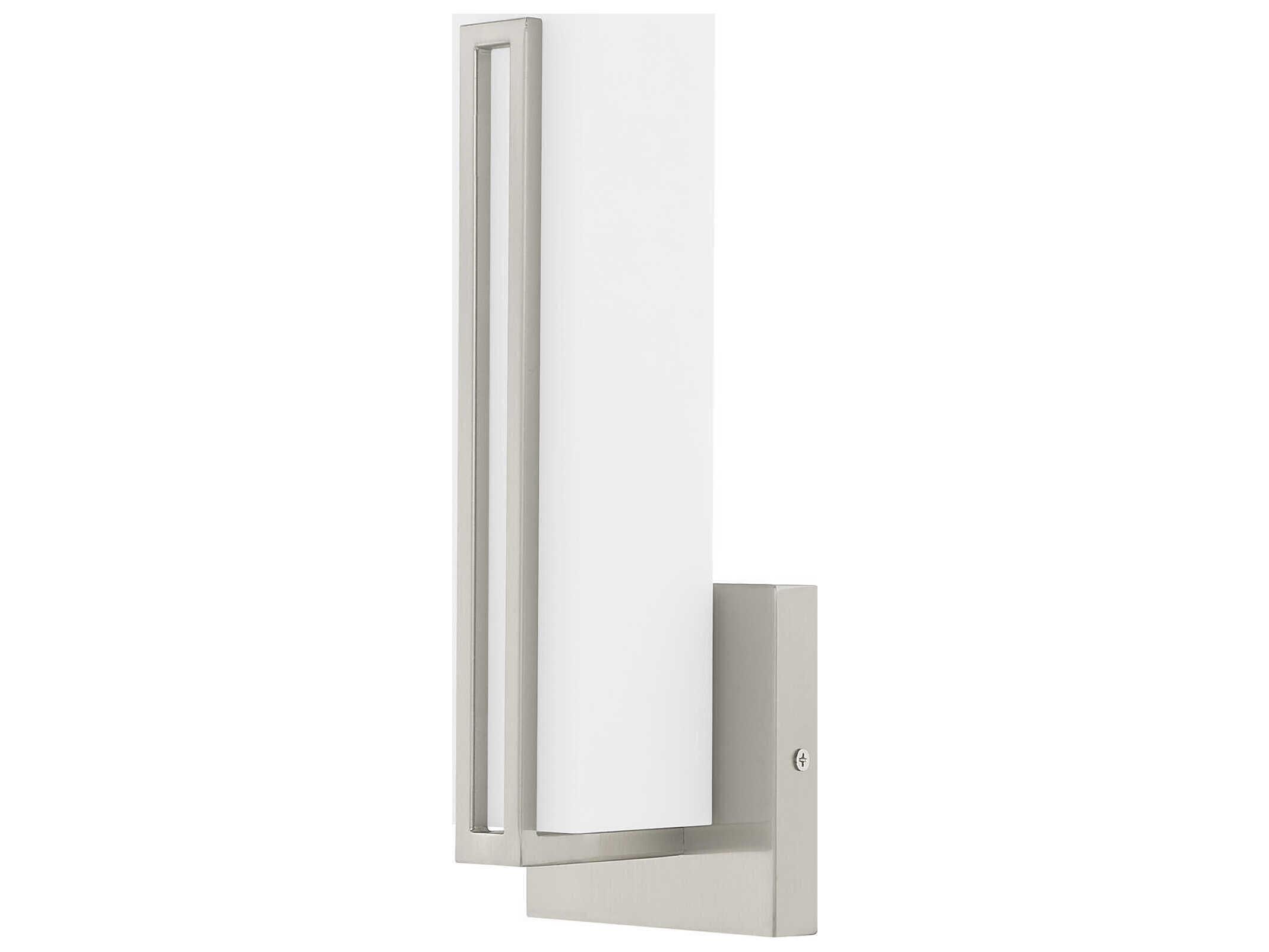 Livex Lighting Fulton Brushed Nickel LED Wall Sconce