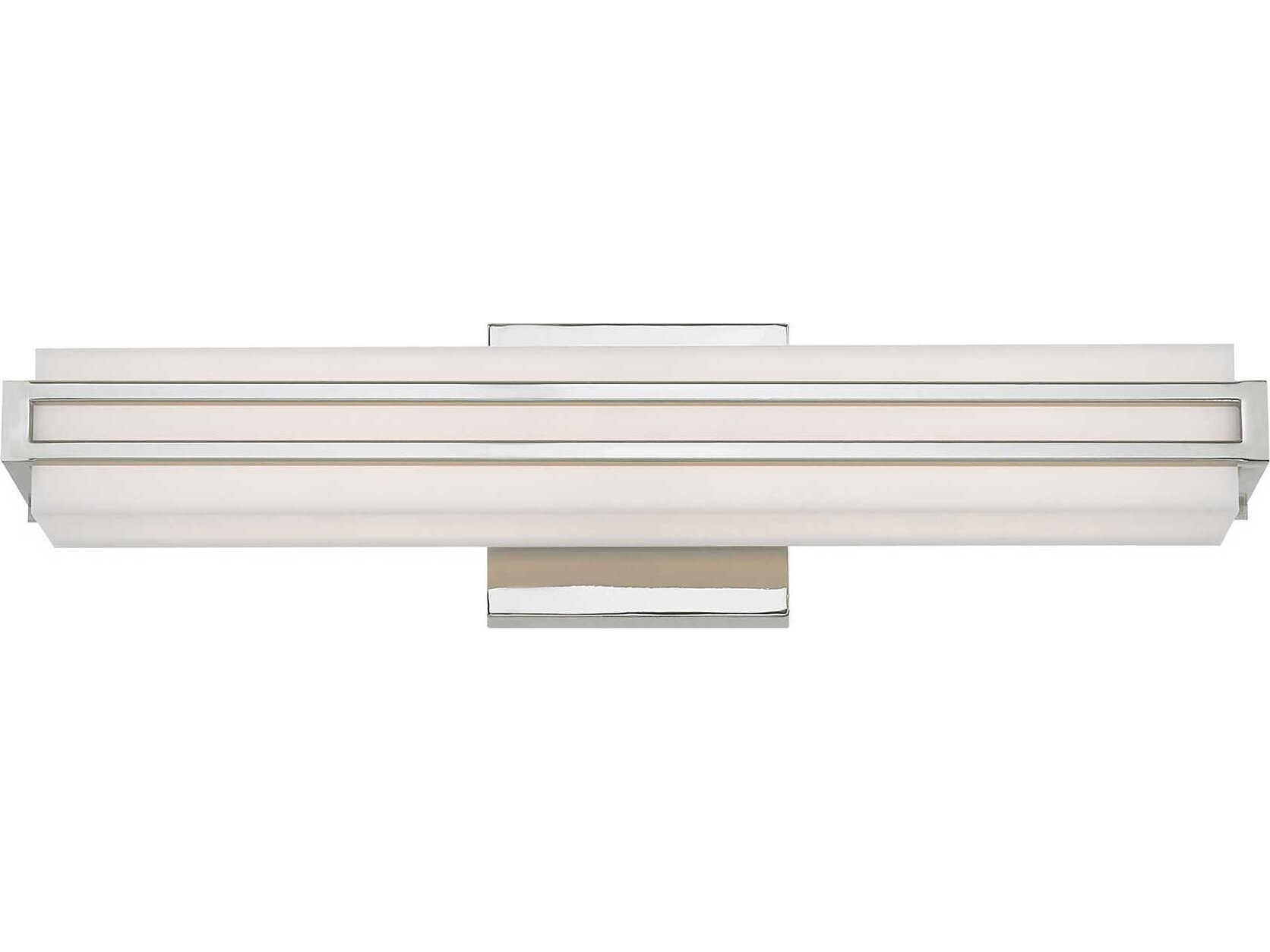 Livex Lighting Fulton Polished Chrome LED Vanity Light