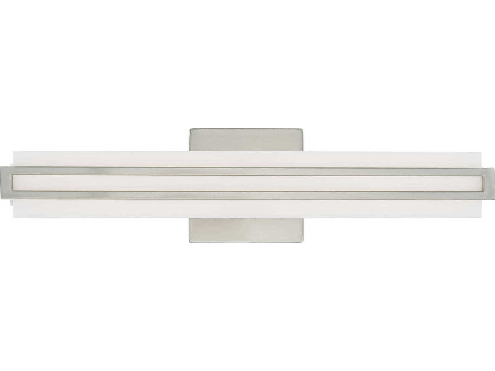 Livex Lighting Fulton Brushed Nickel LED Vanity Light